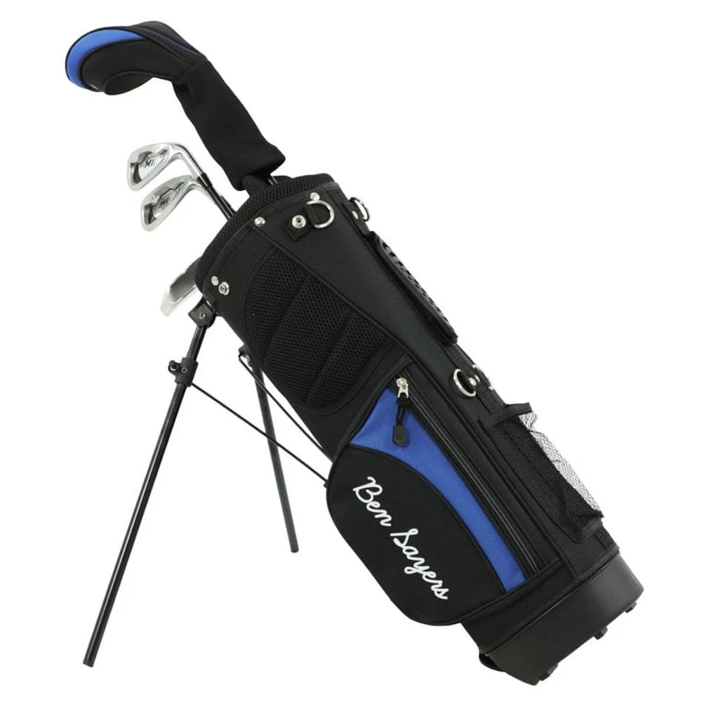 Ben Sayers M1i Junior 5-Piece Stand Bag Package Set - Black/Blue - (Ages 9-11) - Image 10