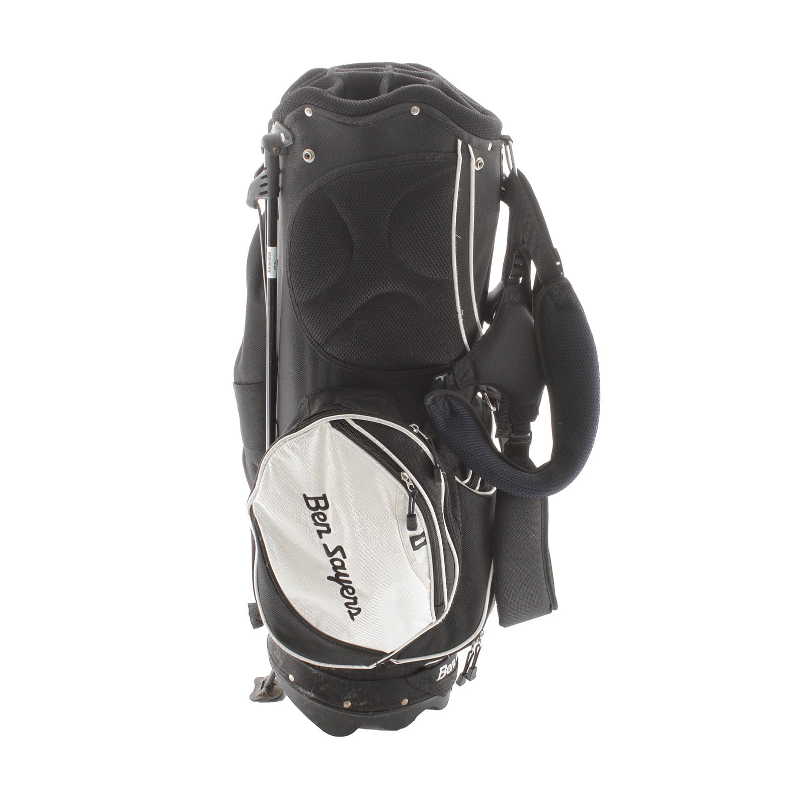 Ben Sayers Stand Bag - Black/White - Image 4
