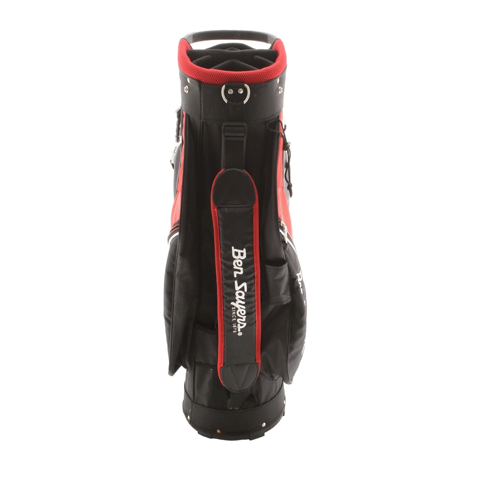 Ben Sayers XS Cart Bag - Black/Red - Image 5