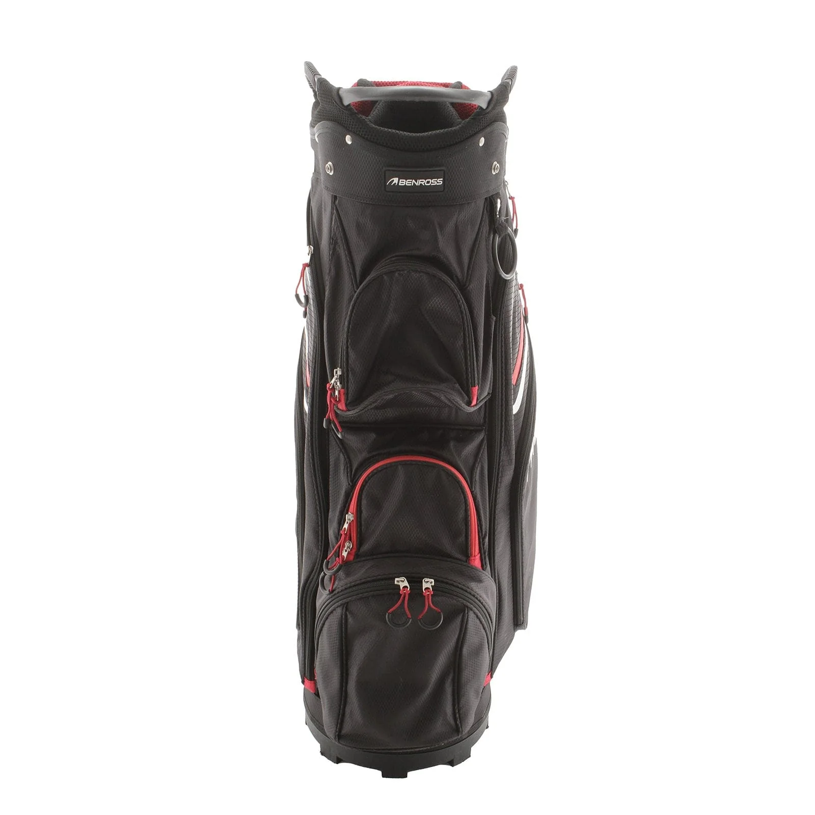 Benross Cart Bag - Black/White/Red - Image 4