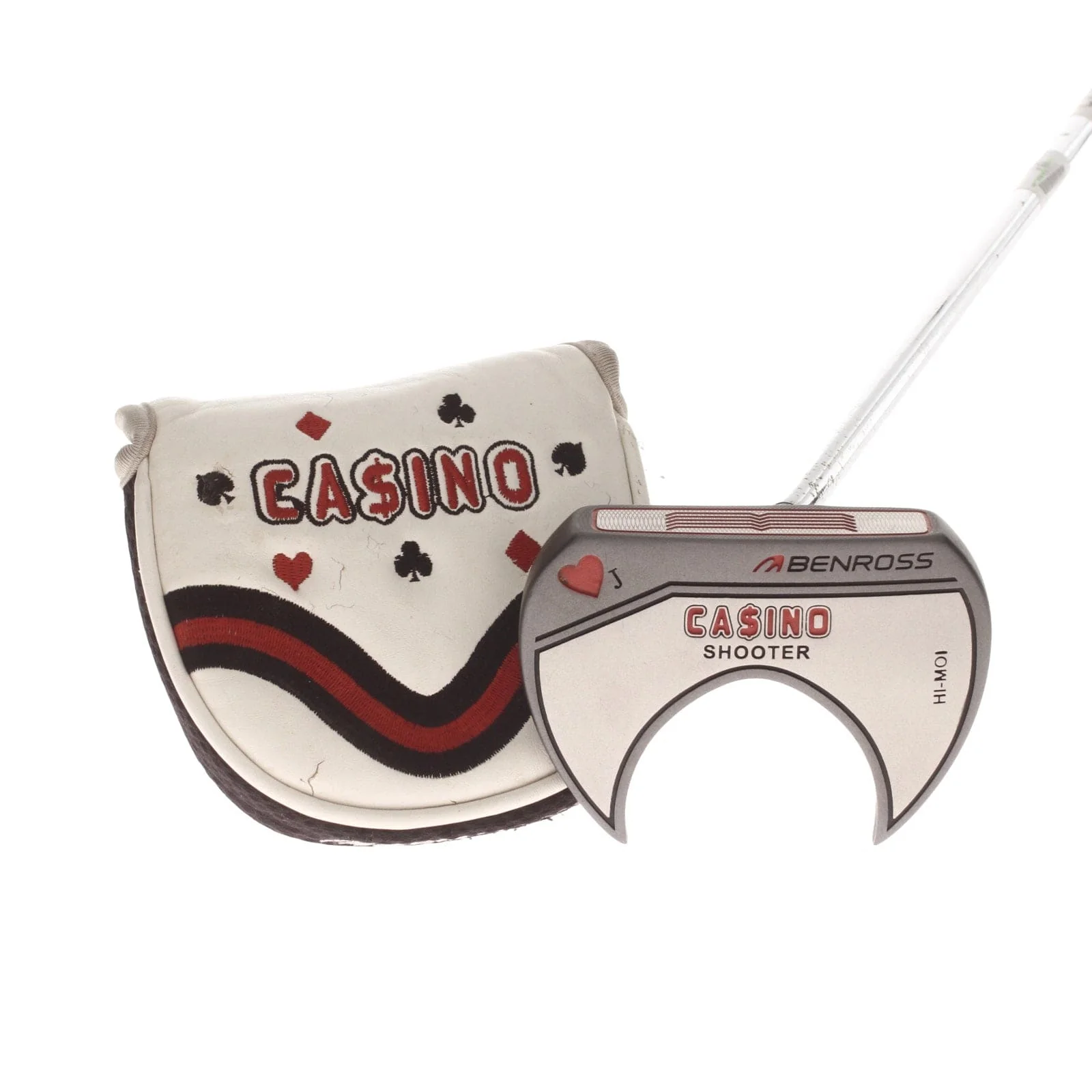 Benross Casino Shooter Mens Right Hand Putter 35" Mallet Apollo - Concept 10 Tour