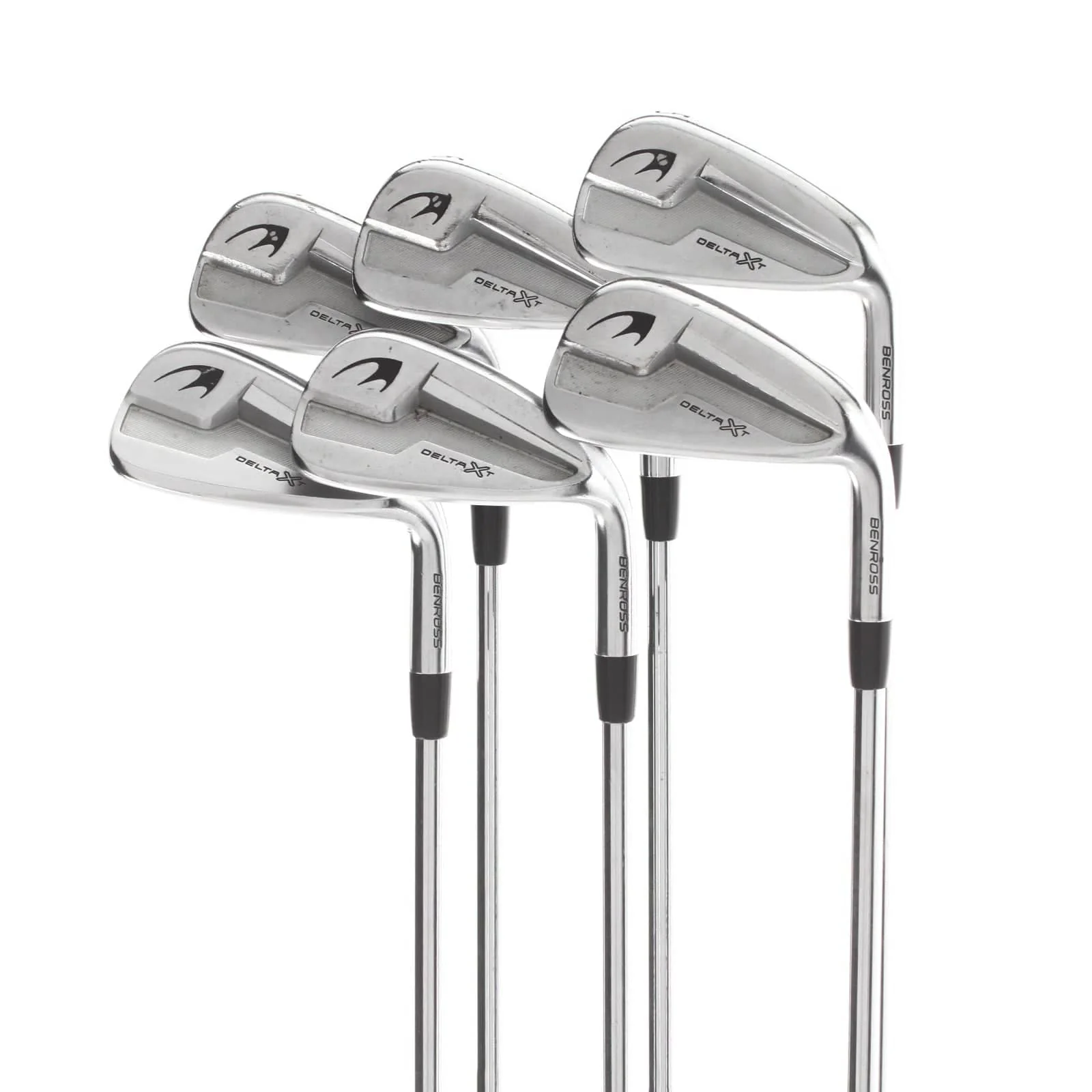 Benross Delta-Xt Steel Mens Right Hand Irons 5-SW Regular (+1.5") - KBS Tour