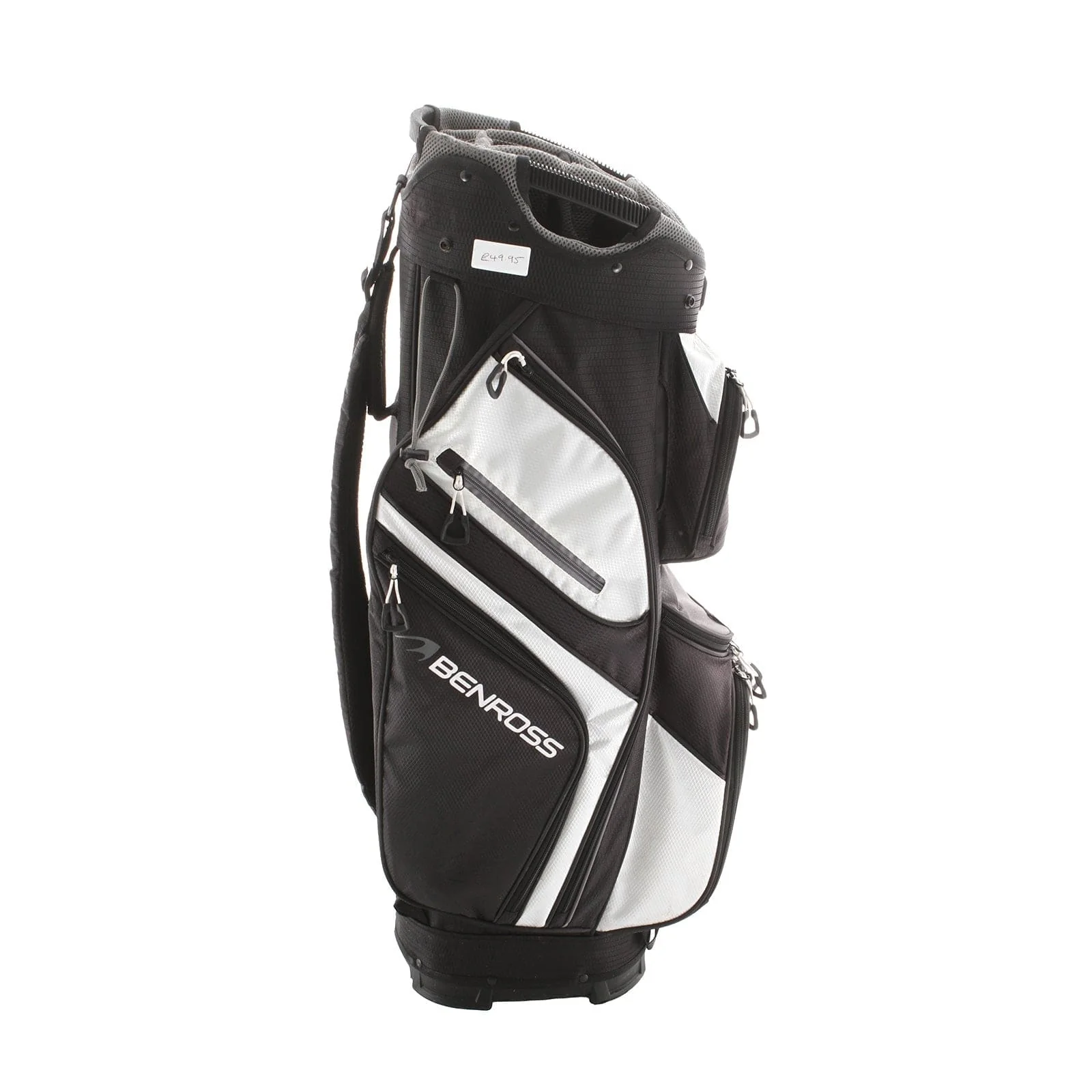Benross Pro 2.0 Cart Bag - Black/White - Image 3