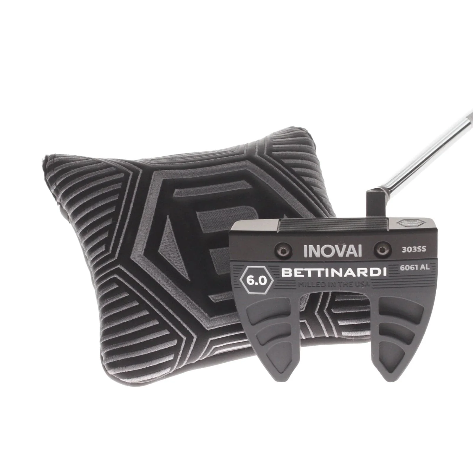 Bettinardi Inovai 6.0 Mens Right Hand Putter 35" Mallet - Lamkin Sink Fit Straight