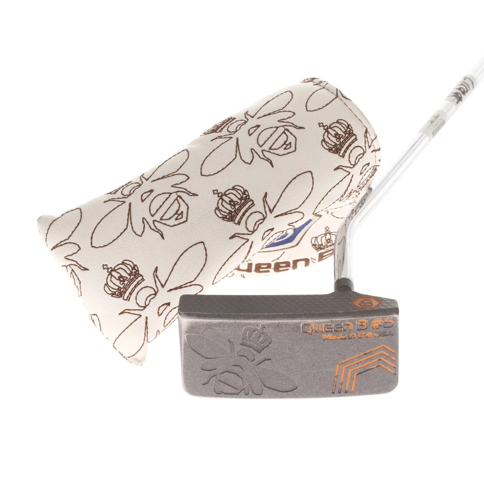 Bettinardi Queen B 2021 #6 Mens Right Hand Putter 34" Mid-Mallet - Lamkin Sink Fit Straight