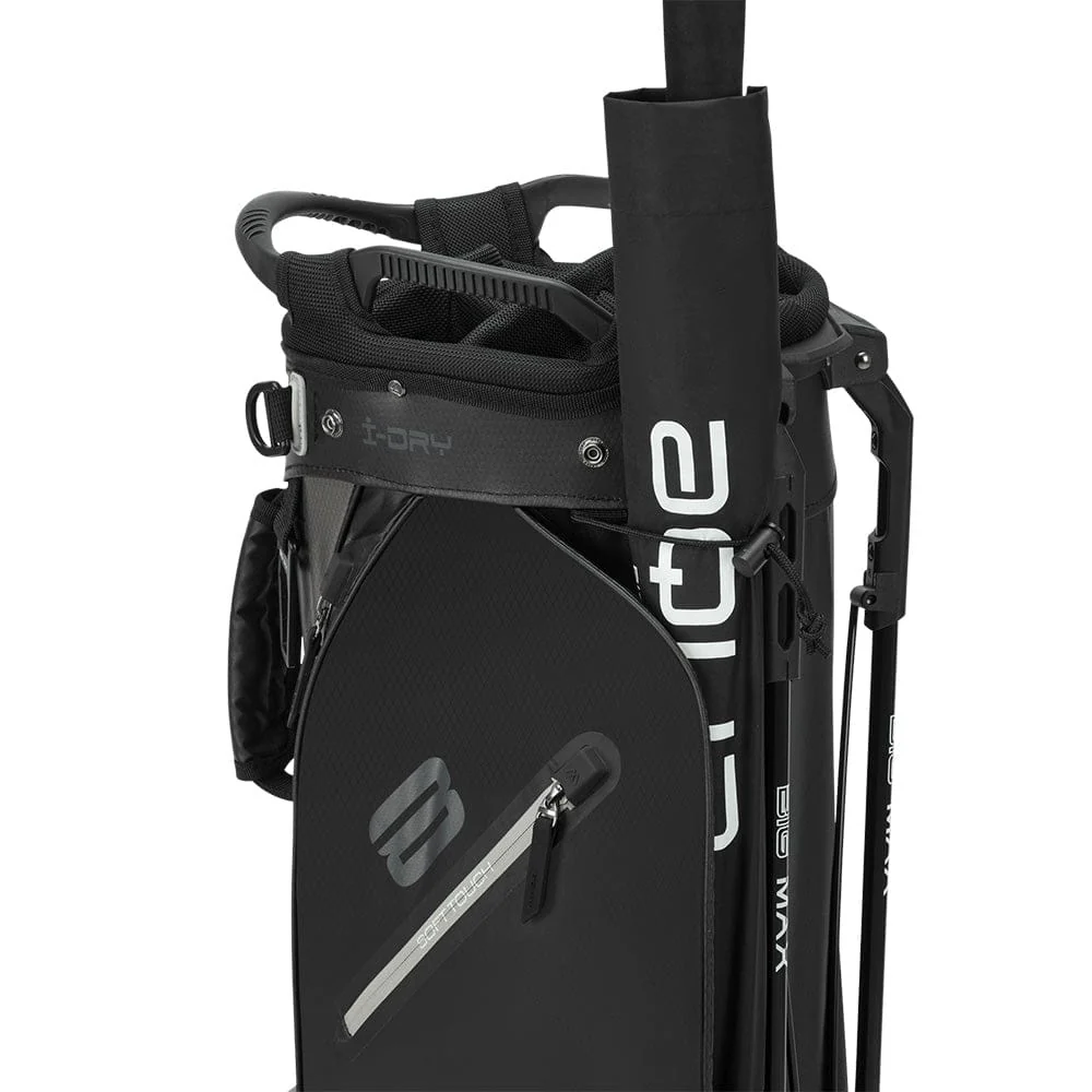 Big Max Aqua Eight H Waterproof Stand Bag - Black/Charcoal - Image 4