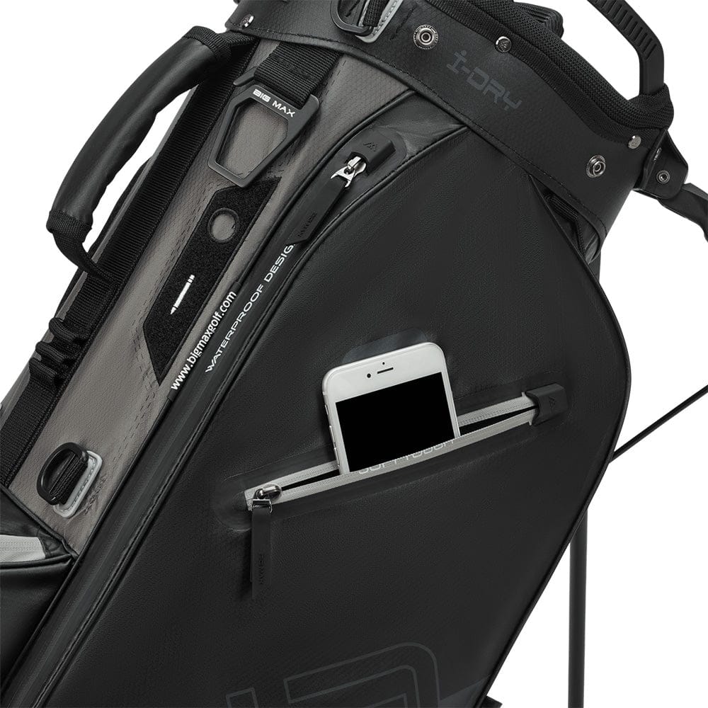 Big Max Aqua Eight H Waterproof Stand Bag - Black/Charcoal - Image 6