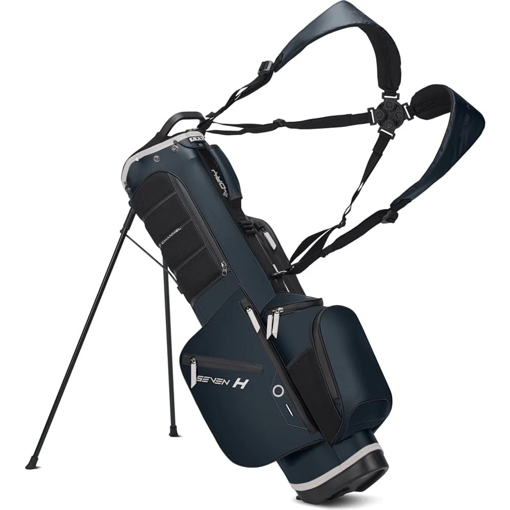 Big Max Aqua Seven H Waterproof Stand Bag - Blueberry/White - Image 7