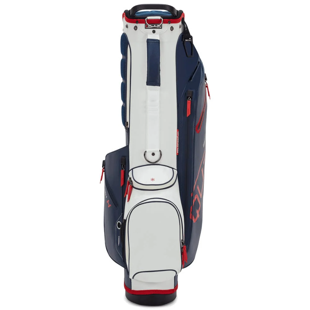 Big Max Aqua Seven H Waterproof Stand Bag - Navy/White/Red - Image 4