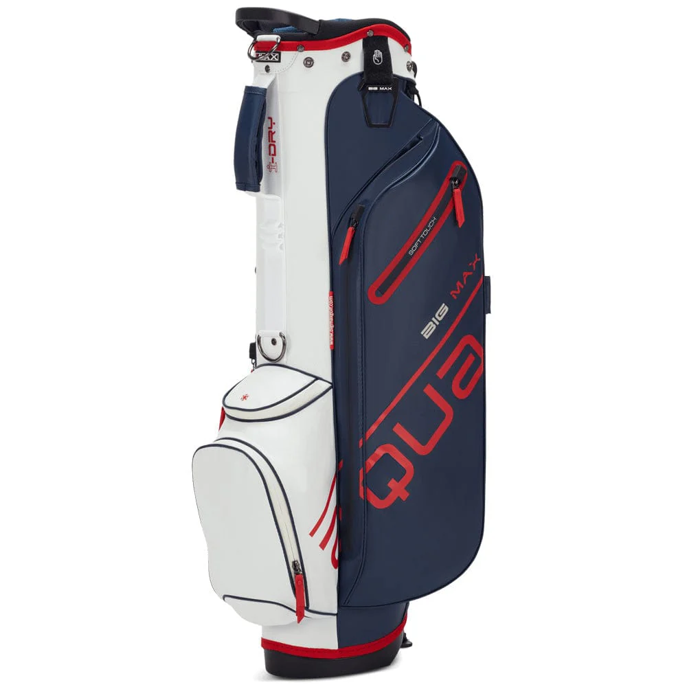 Big Max Aqua Seven H Waterproof Stand Bag - Navy/White/Red - Image 5