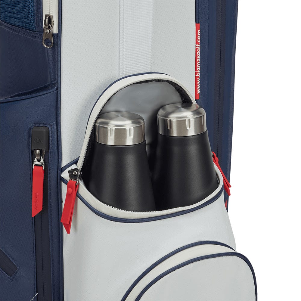 Big Max Aqua Seven H Waterproof Stand Bag - Navy/White/Red - Image 7