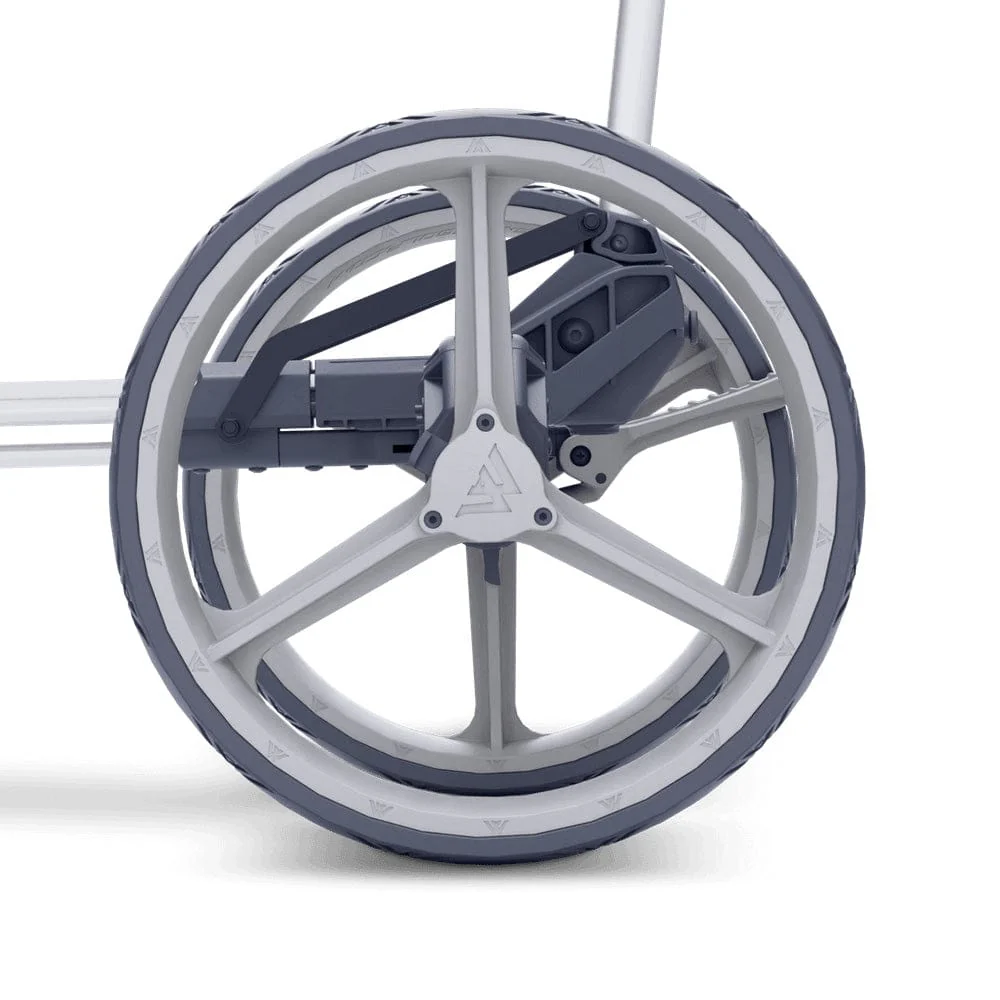 Big Max Blade Trio 3-Wheel Push Trolley - Grey/Charcoal - Image 12