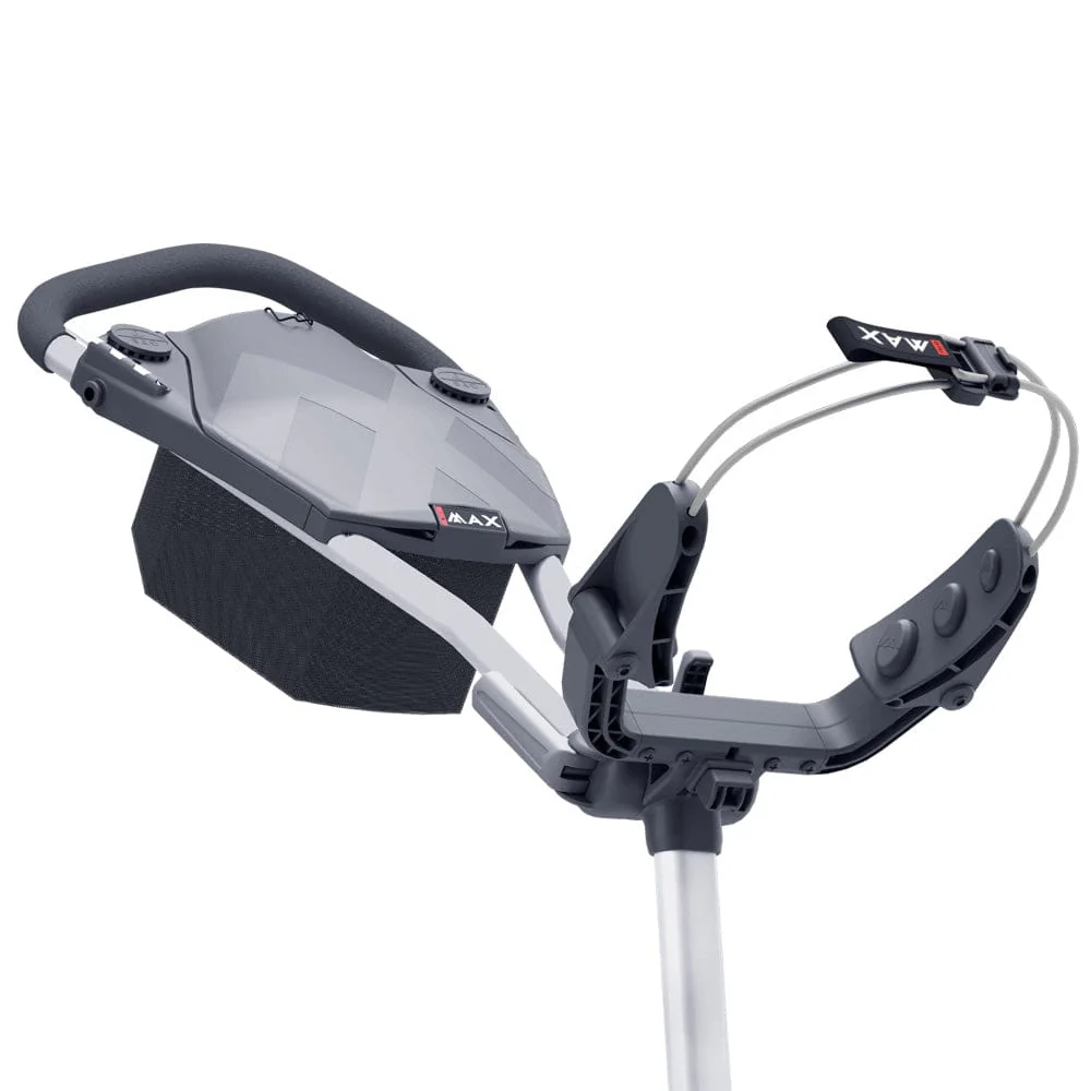 Big Max Blade Trio 3-Wheel Push Trolley - Grey/Charcoal - Image 7