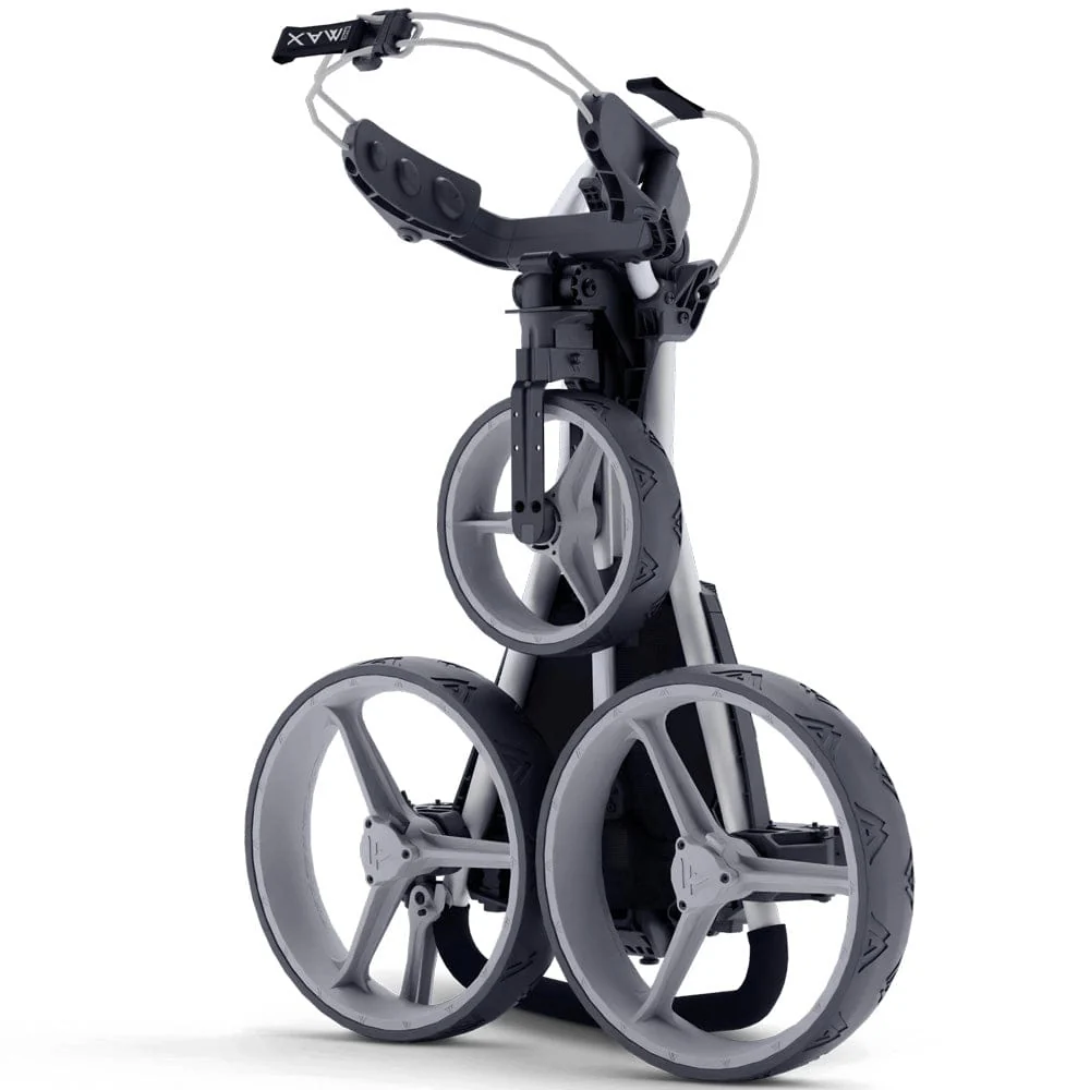 Big Max Blade Trio 3-Wheel Push Trolley - Grey/Charcoal - Image 8