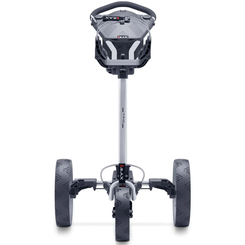 Big Max Blade Trio 3-Wheel Push Trolley - Grey/Charcoal - Image 9