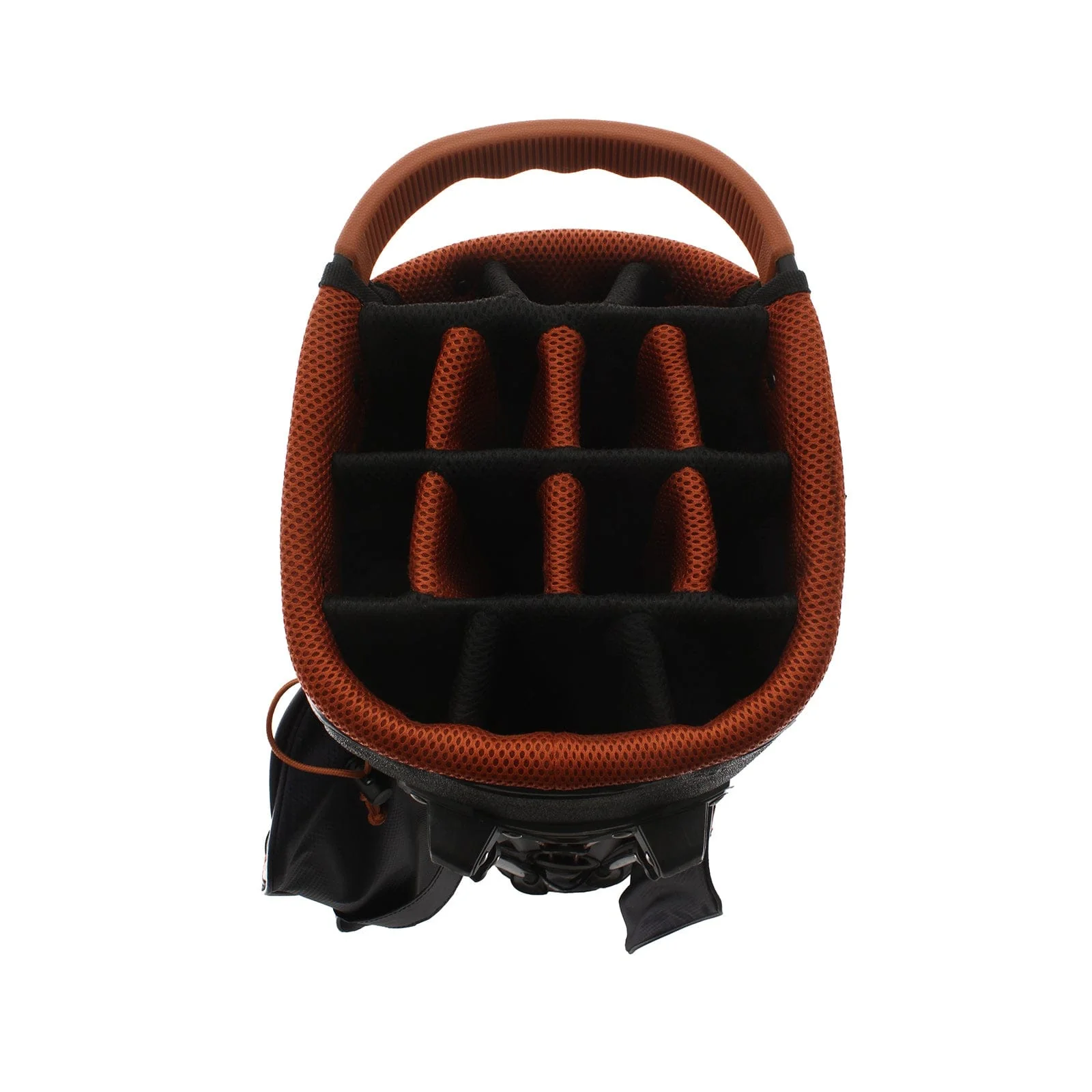 Big Max Dri Lite 14.0 Hybrid Stand Bag - Purple/Orange - Image 3