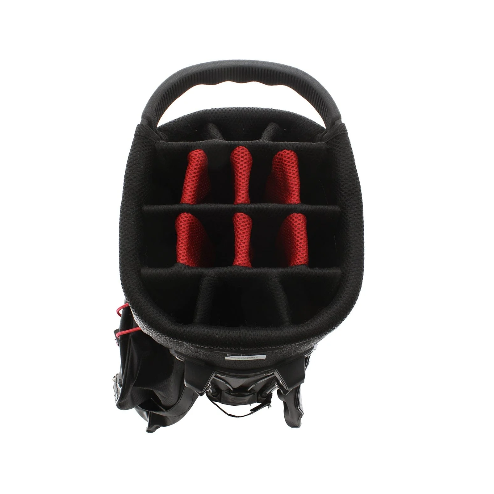 Big Max DriLite Hybrid Stand Bag - Black/Red - Image 3