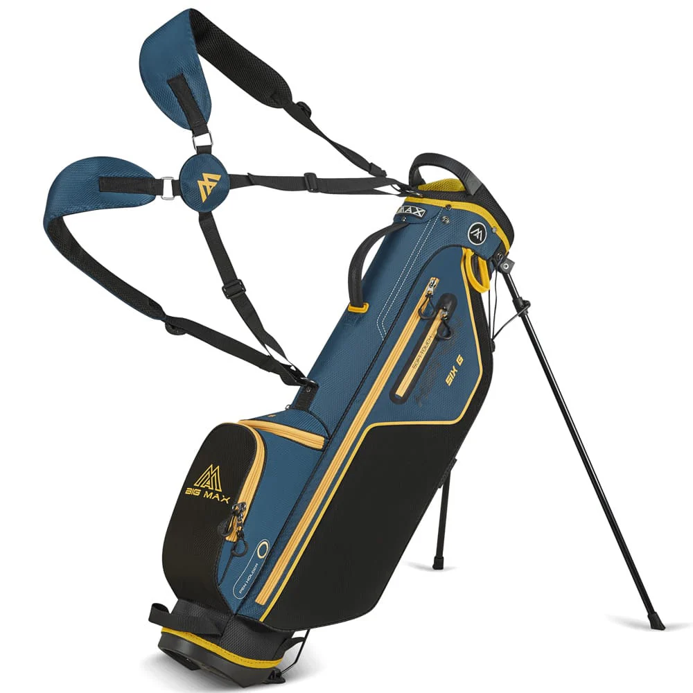 Big Max Heaven Six G Stand Bag - Navy/Black/Ray Flower