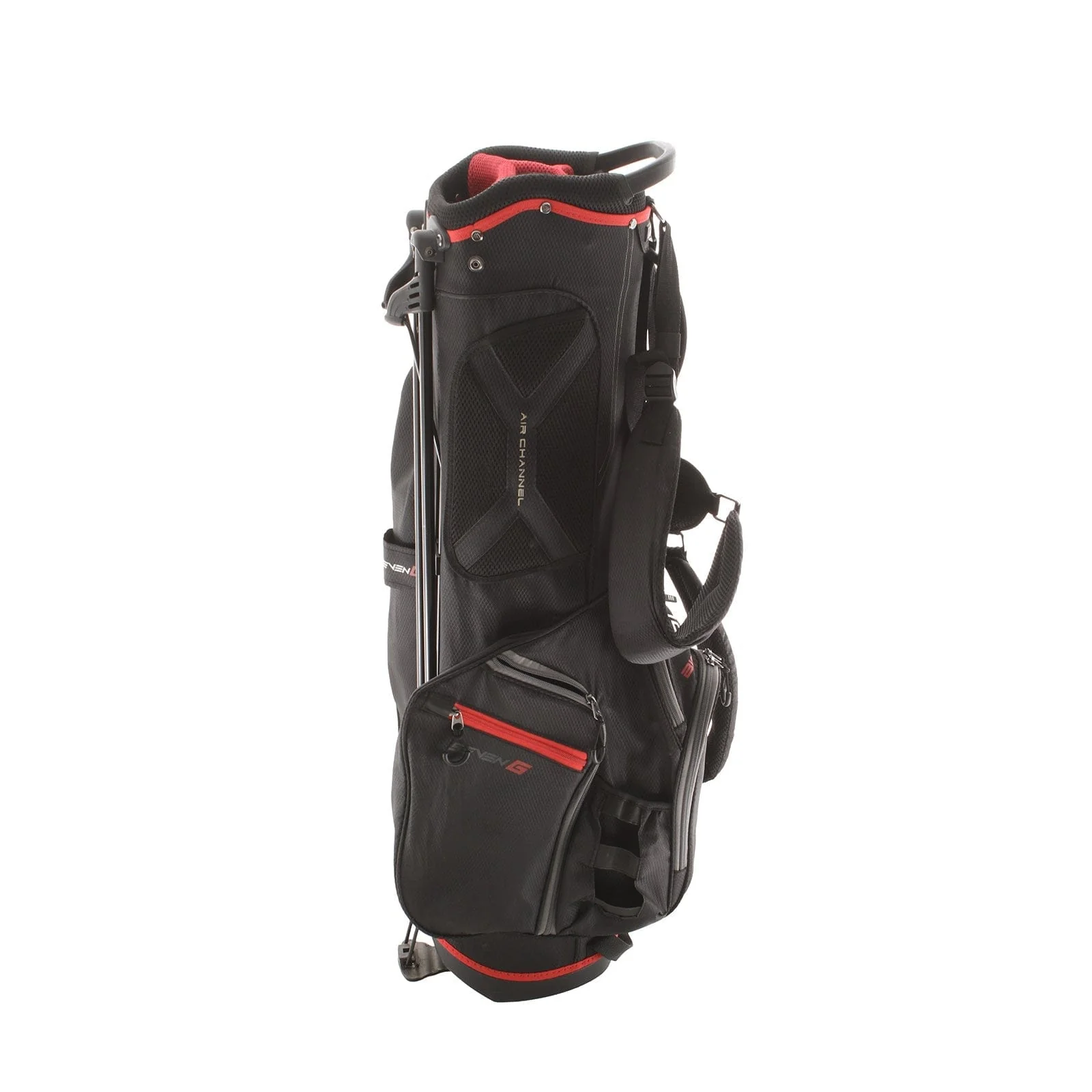 Big Max stand Stand Bag - Black/Red - Image 3