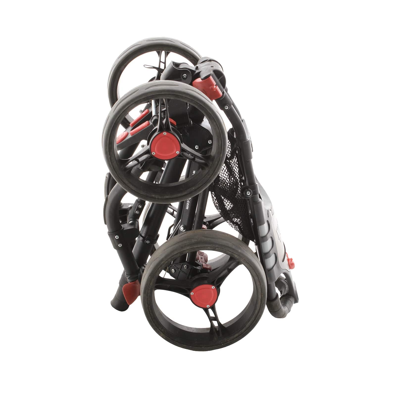 Caddy Tek Caddy Tek 3-Wheel Push/Pull Trolley - Black - Image 5