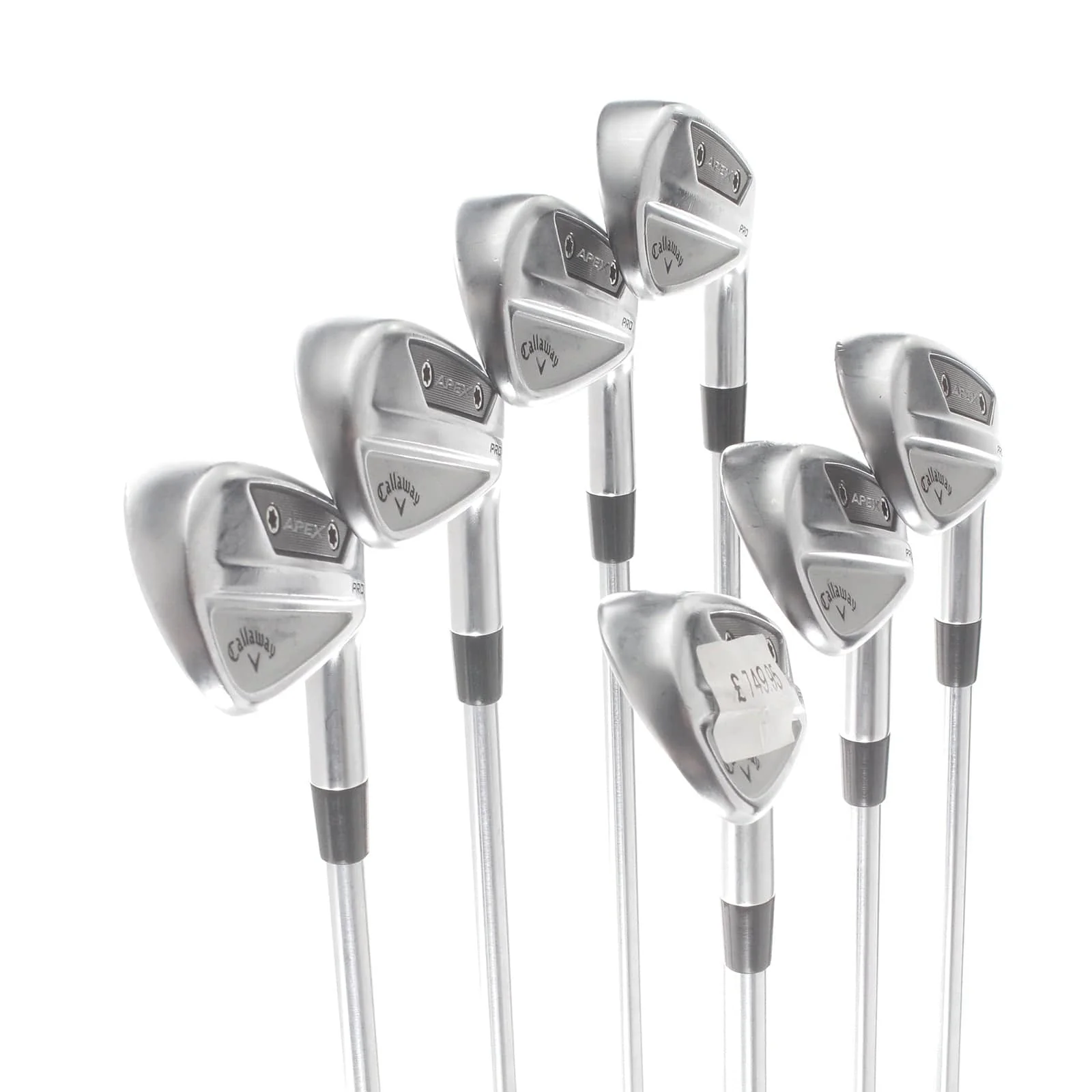 Callaway Apex Pro Steel Mens Right Hand Irons 4-PW Stiff - Project X IO 6.0/110g - Image 2