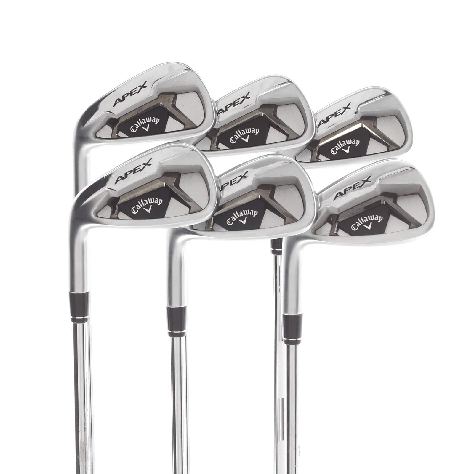 Callaway Apex Steel Mens Left Hand Irons 5-PW Regular - Elevate MPH 95