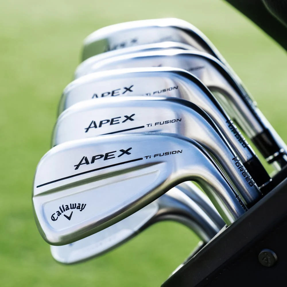 Callaway Apex Ti Fusion 250 Chrome Plated Single Irons - Graphite - Image 16
