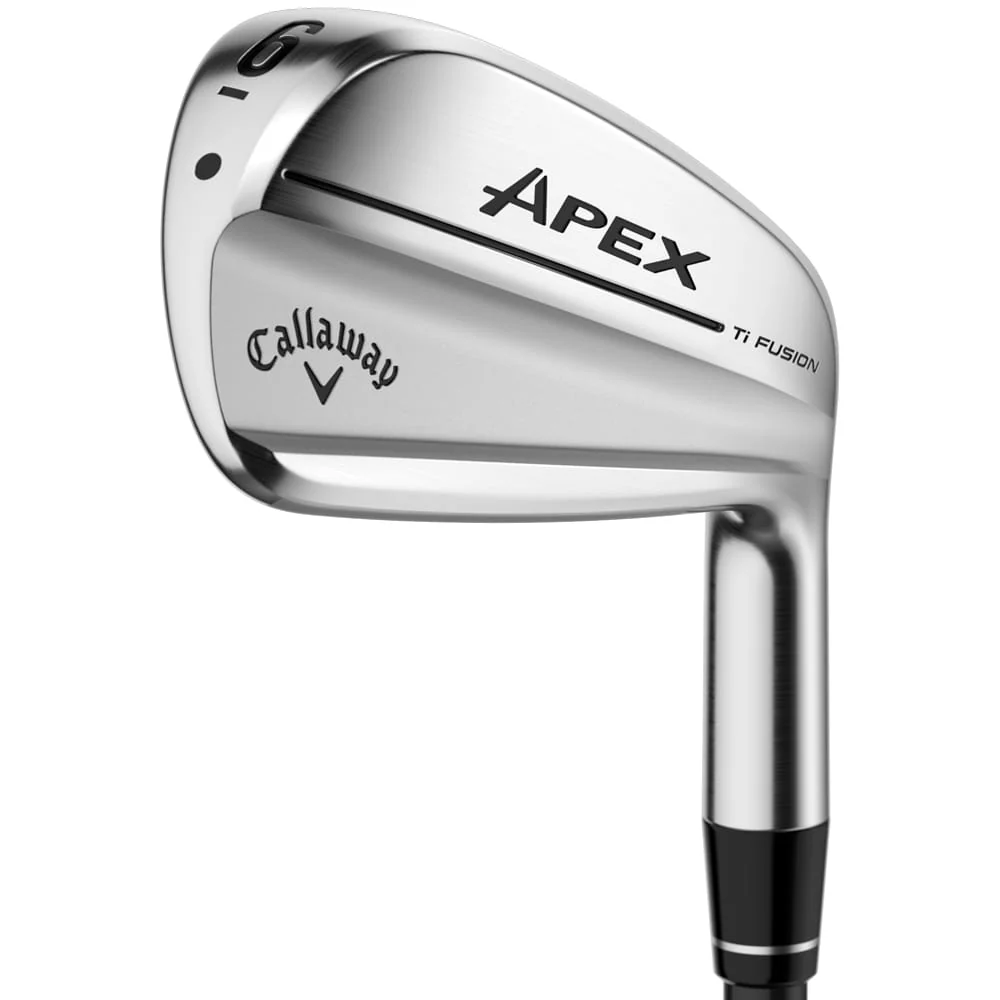 Callaway Apex Ti Fusion Chrome Plated Single Irons - Graphite - Image 6