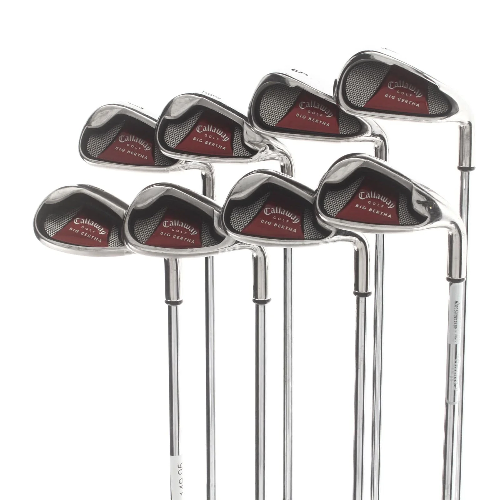 Callaway Big Bertha 2008 Steel Mens Right Hand Irons 4-SW Uni-Flex - Big Bertha
