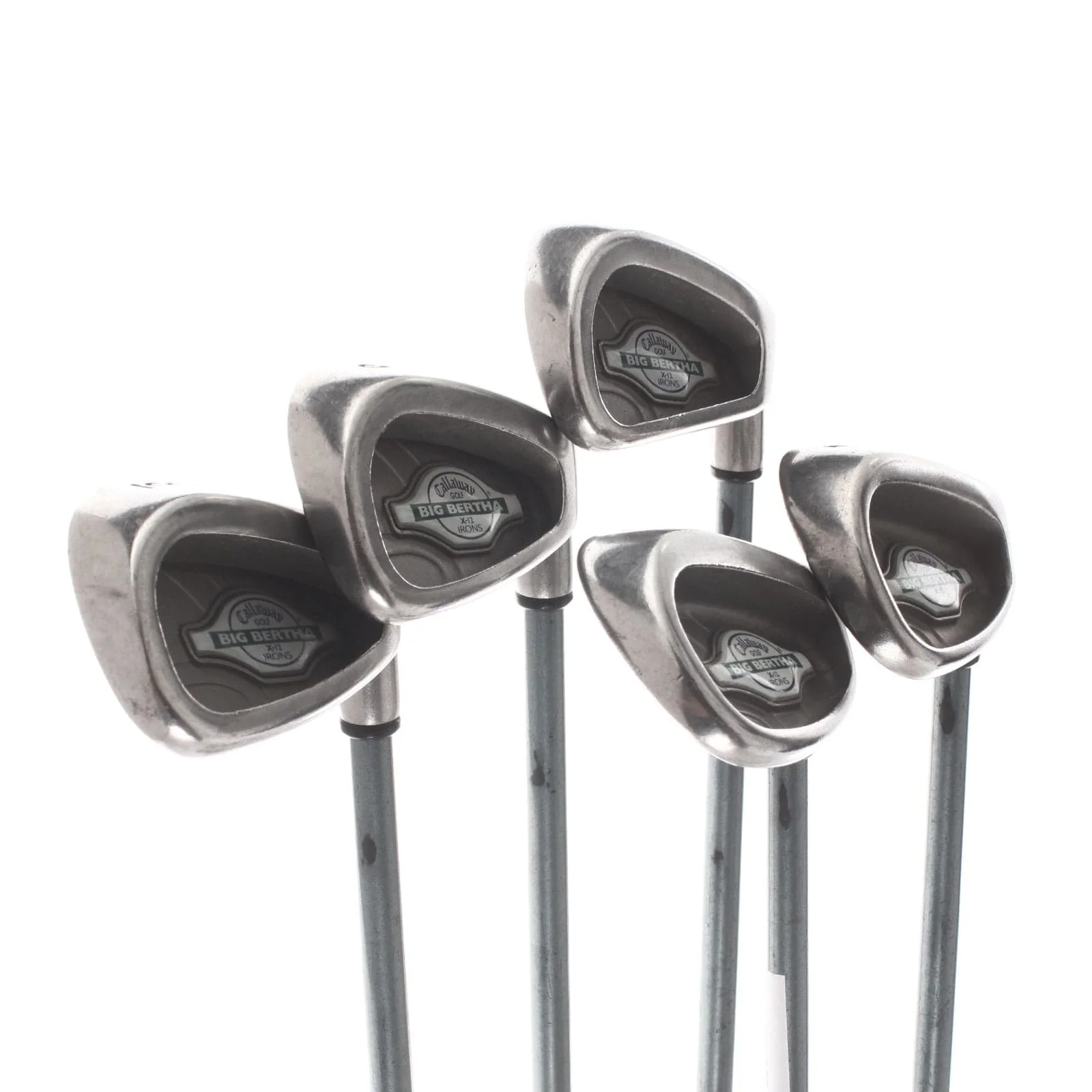 Callaway Big Bertha X-12 Graphite Ladies Right Hand Irons 7-SW Ladies - Callaway Gems - Image 2
