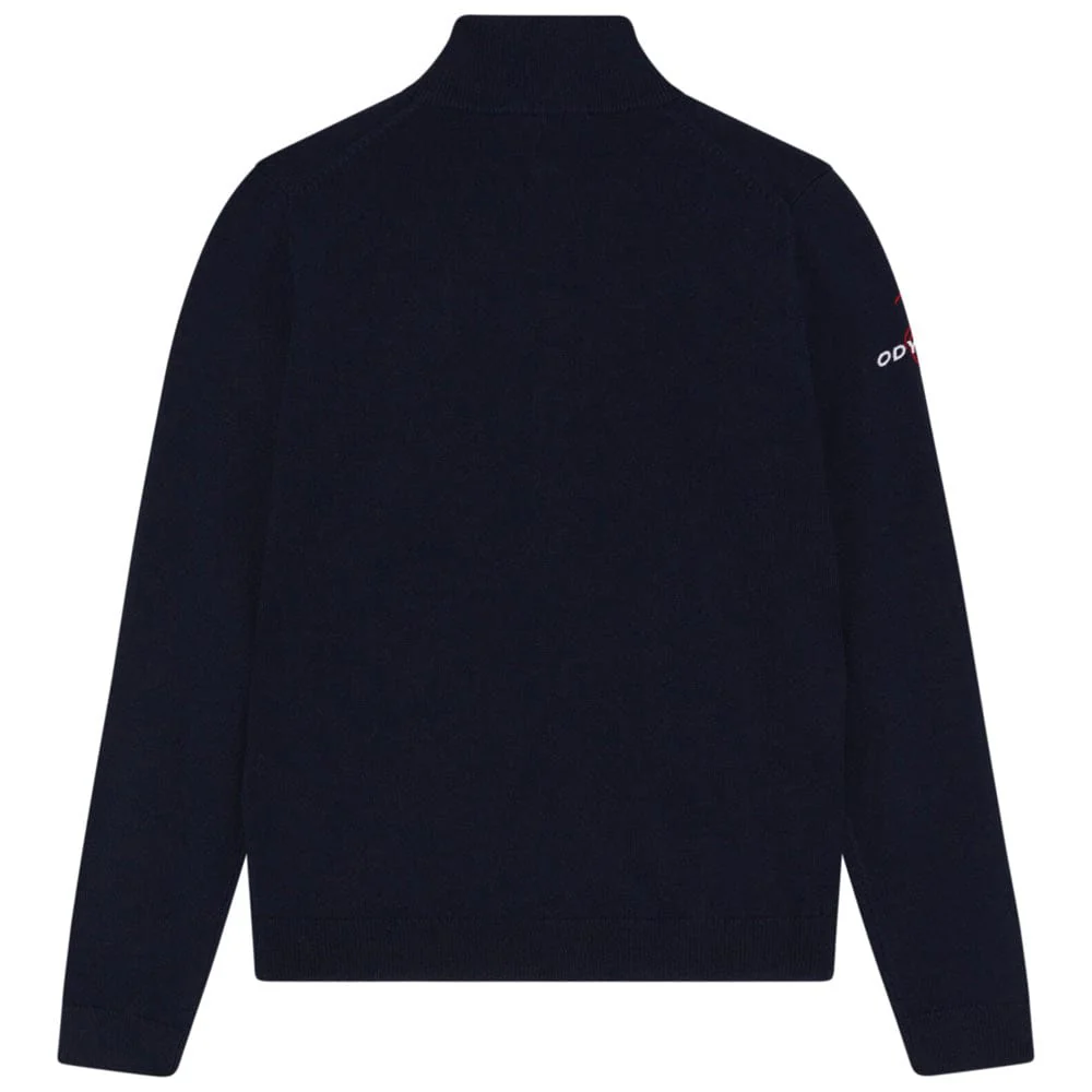 Callaway Boys Odyssey 1/4 Zip Sweater - Navy Blue - Image 2