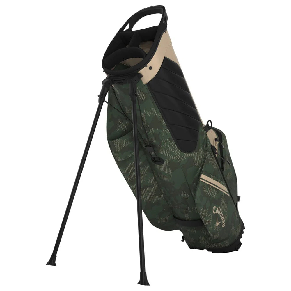 Callaway Chase Dry Waterproof Stand Bag - Tan/Green/Field Camo - Image 4