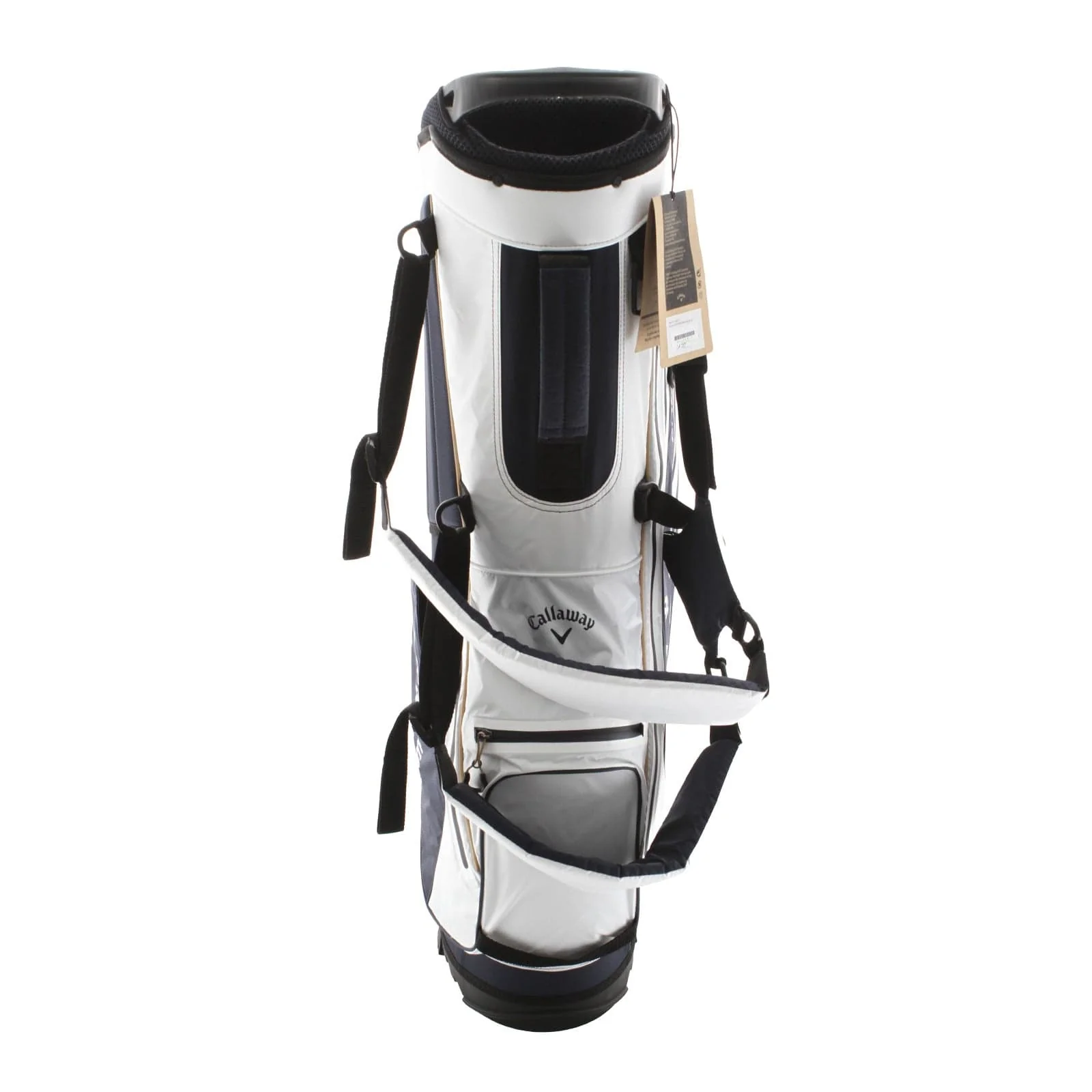 Callaway Chev Dry Stand Bag - White/Blue/Gold - Image 5