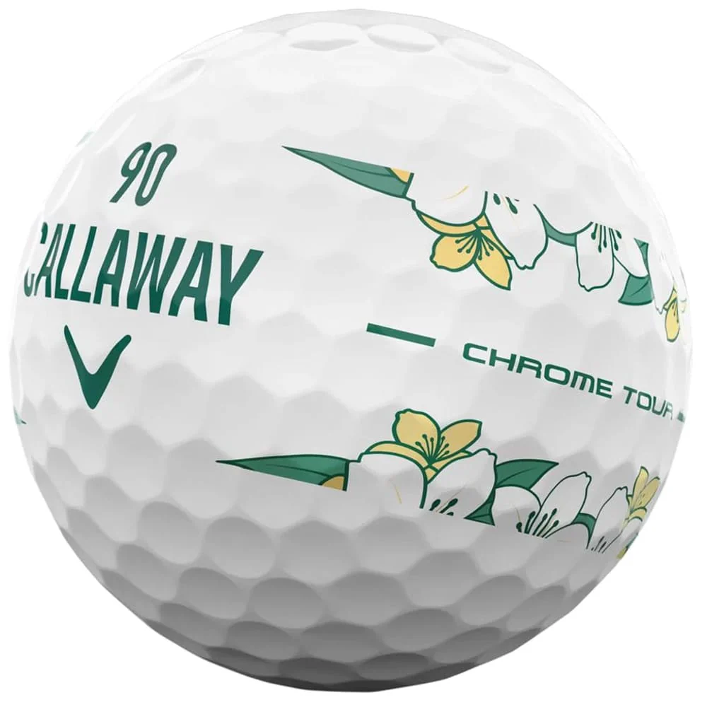 Callaway Chrome Tour 26 Stripe Ltd Edition Golf Balls - Major Series - White - 12 Pack - Image 6