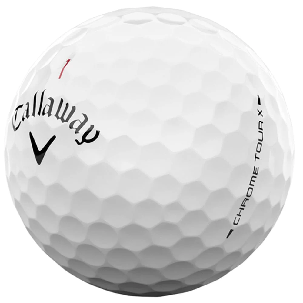 Callaway Chrome Tour X Golf Balls - White - 3 Sleeve - Image 4