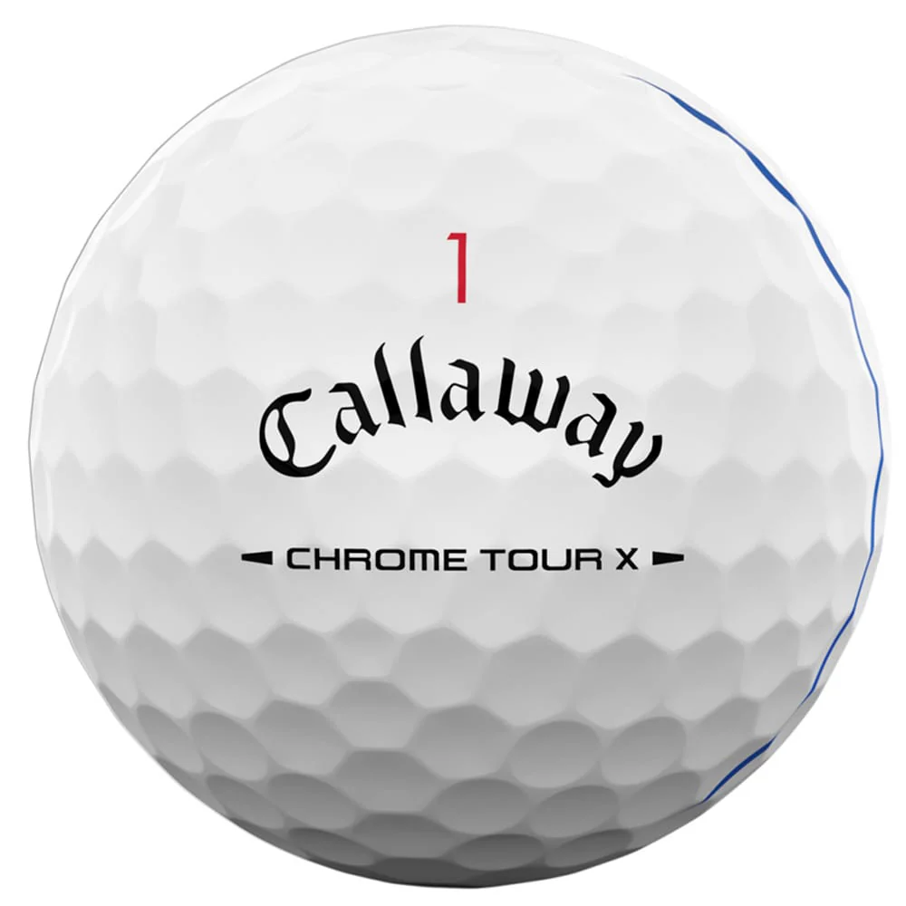 Callaway Chrome Tour X Triple Track Golf Balls - White - 3 Sleeve - Image 2