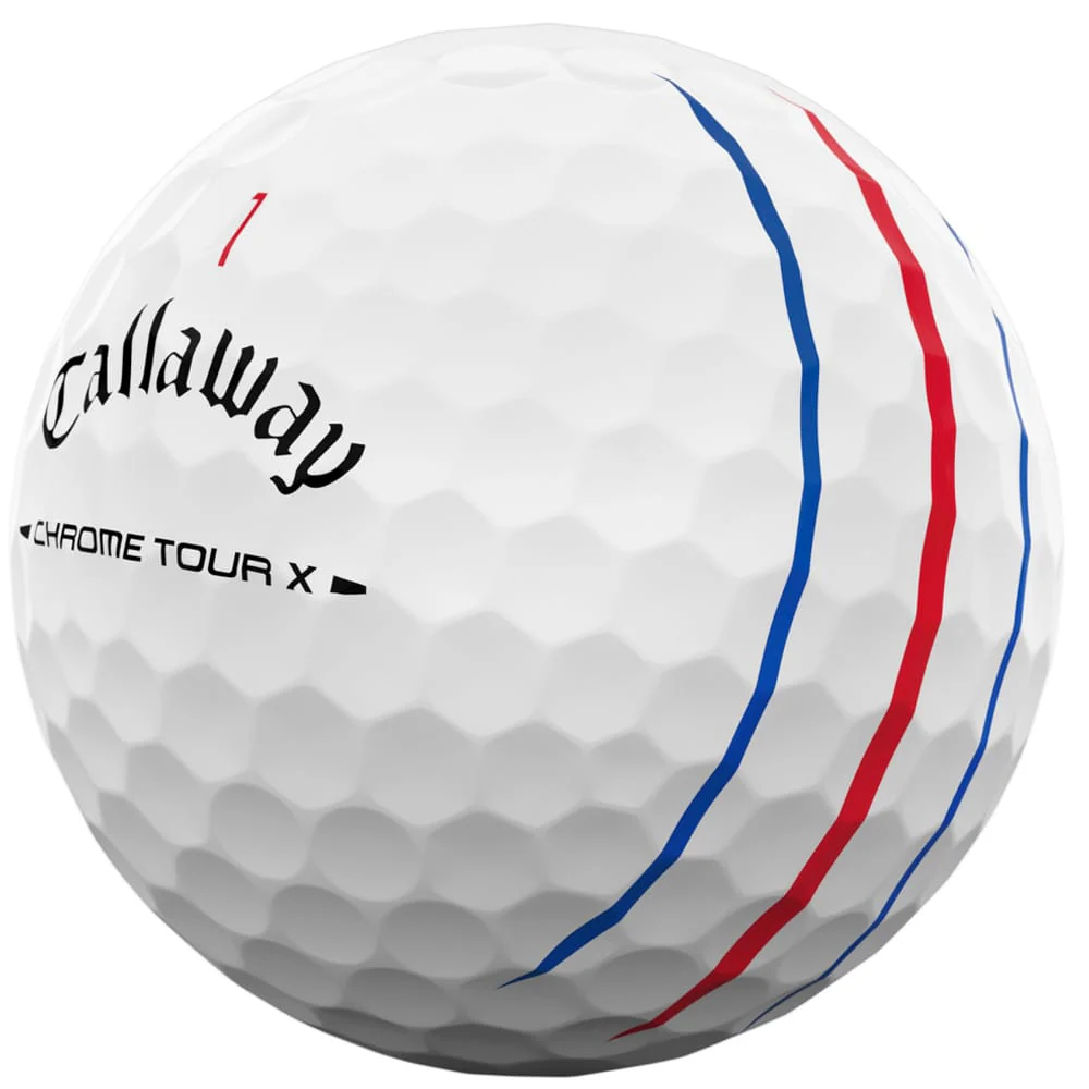 Callaway Chrome Tour X Triple Track Golf Balls - White - 3 Sleeve - Image 3