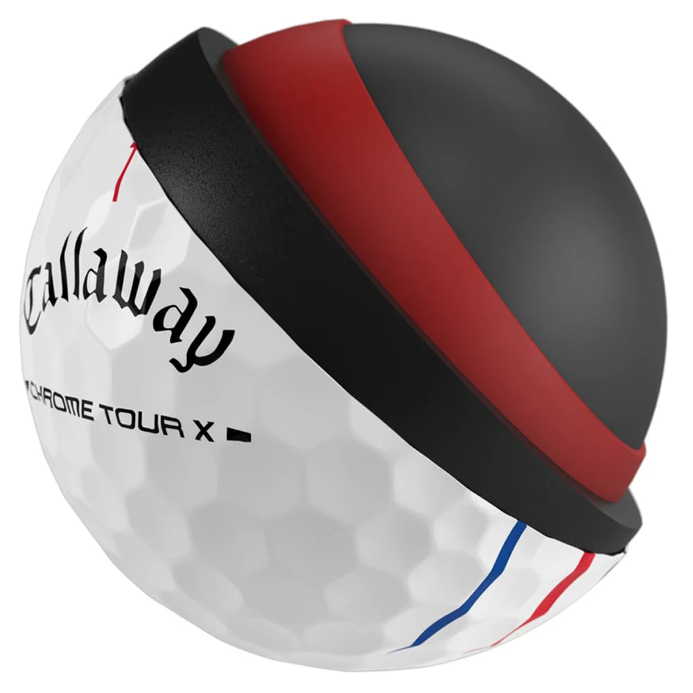 Callaway Chrome Tour X Triple Track Golf Balls - White - 3 Sleeve - Image 5