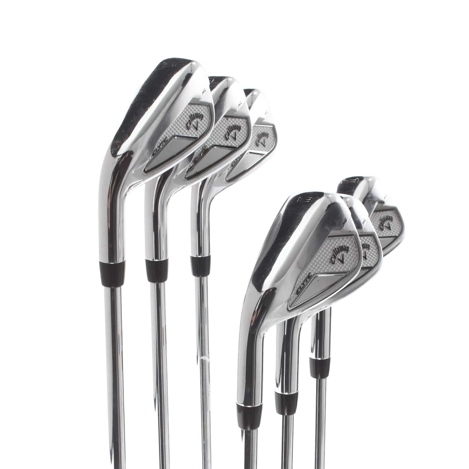 Callaway Elyte X Steel Mens Left Hand Irons 5-PW Regular - KBS Max 80 - Image 2