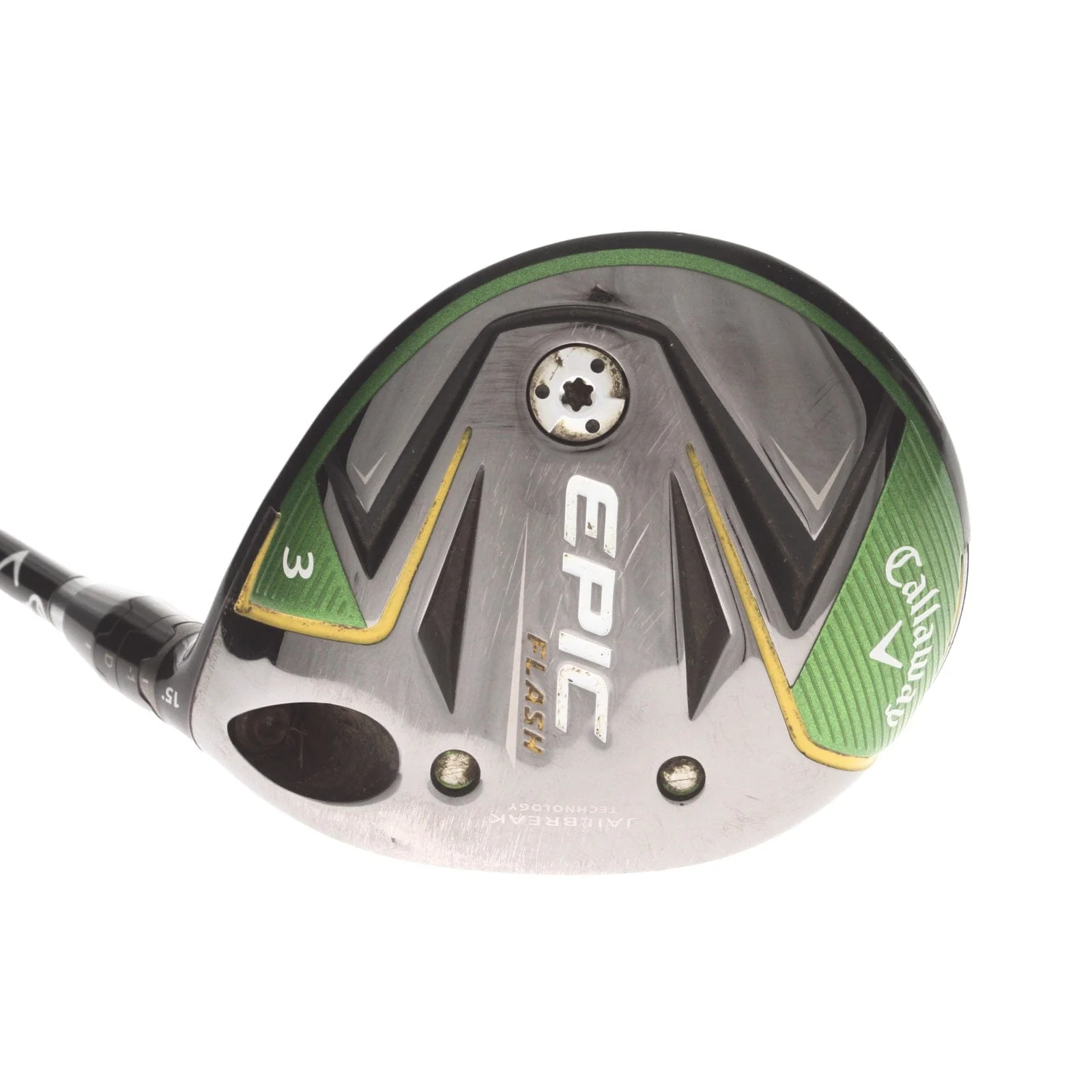 Callaway Epic Flash Graphite Mens Right Hand Fairway 3 Wood 15* Regular - Evenflow 5.5 55g - Image 2