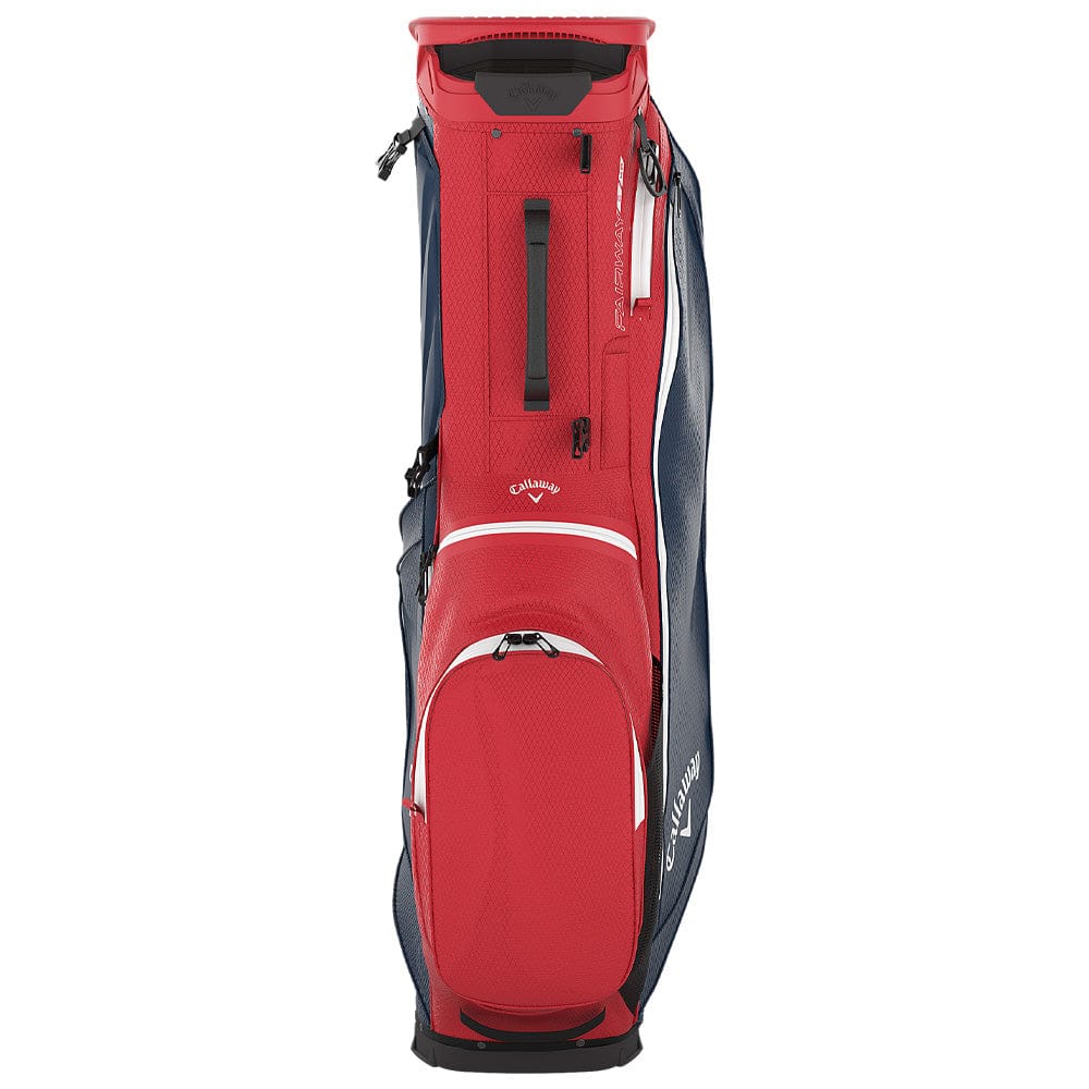 Callaway Fairway C HD Waterproof Stand Bag - Red/White/Navy - Image 3