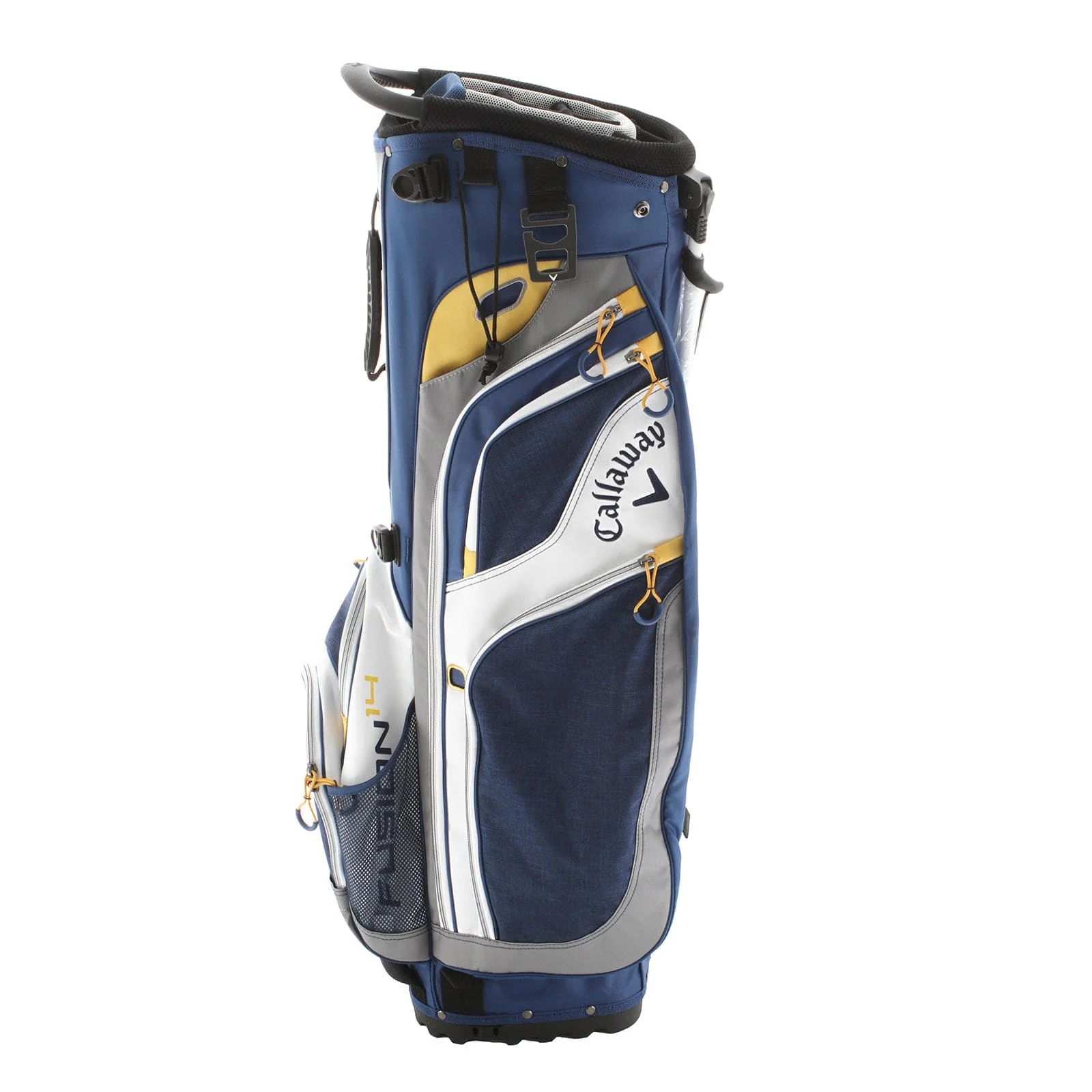 Callaway Fusion Stand Bag - Blue/White/Yellow - Image 2