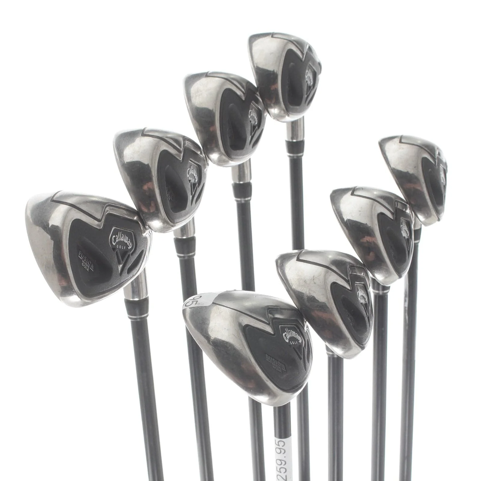 Callaway Fusion Wide Sole Graphite Mens Right Hand Irons 4-SW Regular - Callaway Mid Low Torque - Image 2