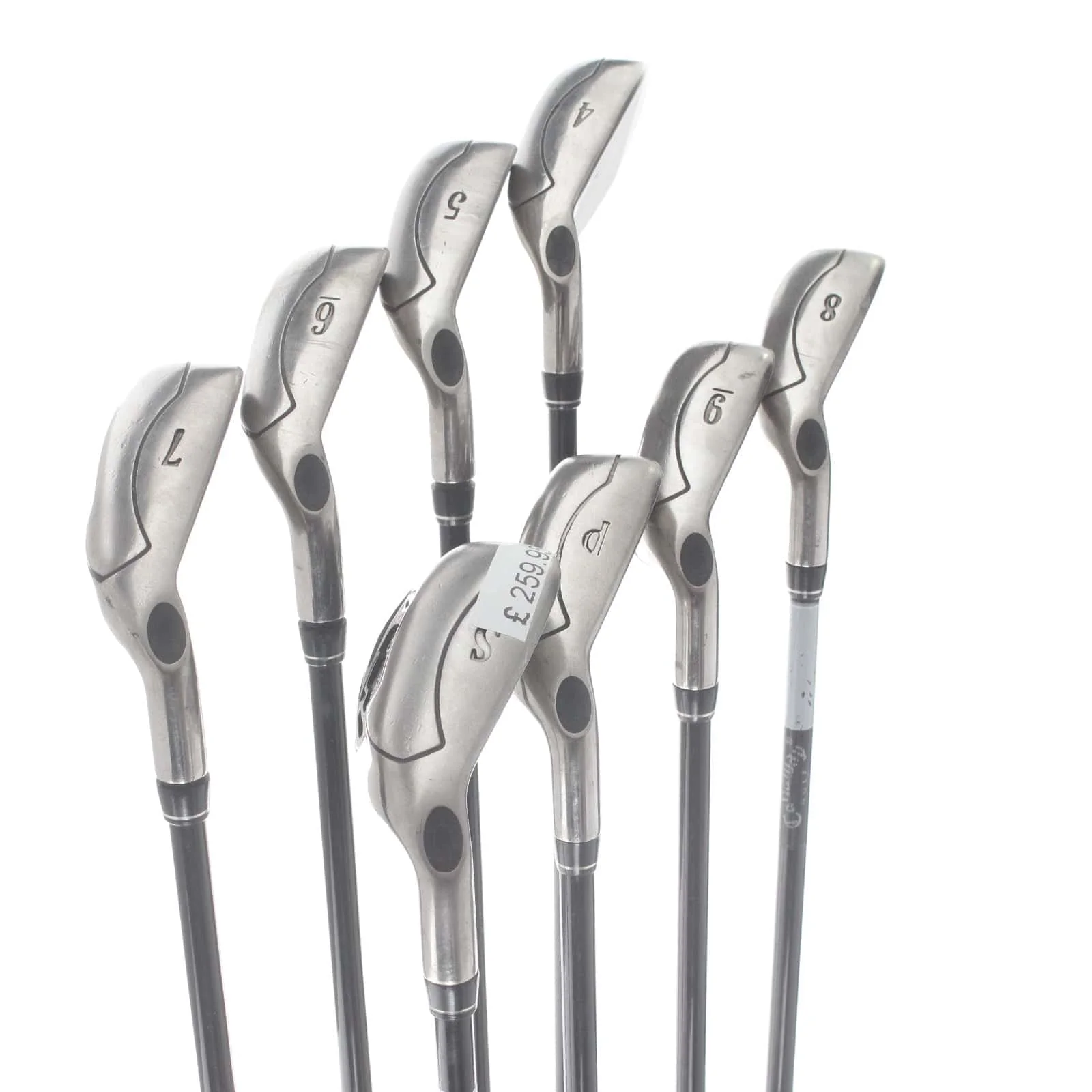 Callaway Fusion Wide Sole Graphite Mens Right Hand Irons 4-SW Regular - Callaway Mid Low Torque - Image 3