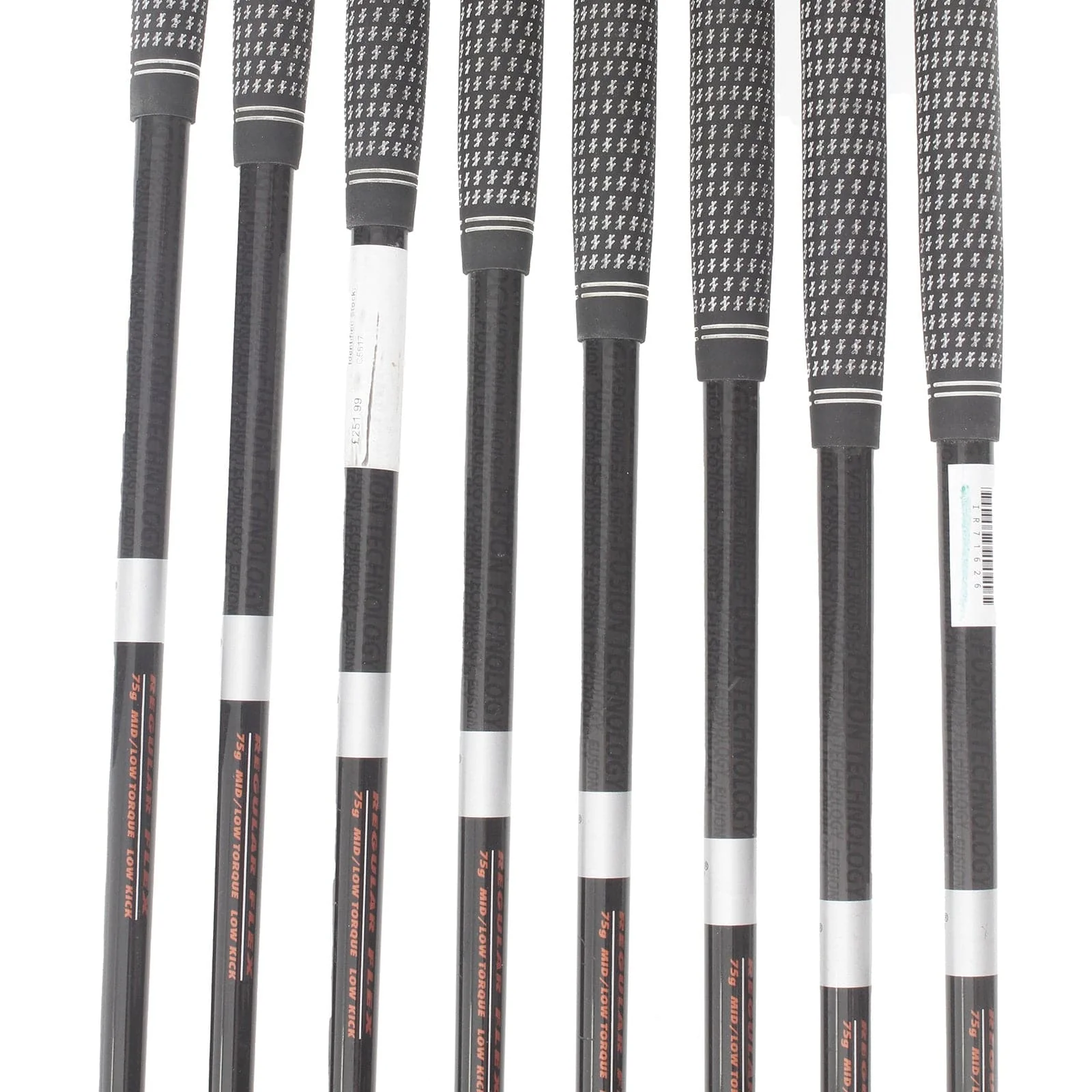 Callaway Fusion Wide Sole Graphite Mens Right Hand Irons 4-SW Regular - Callaway Mid Low Torque - Image 6