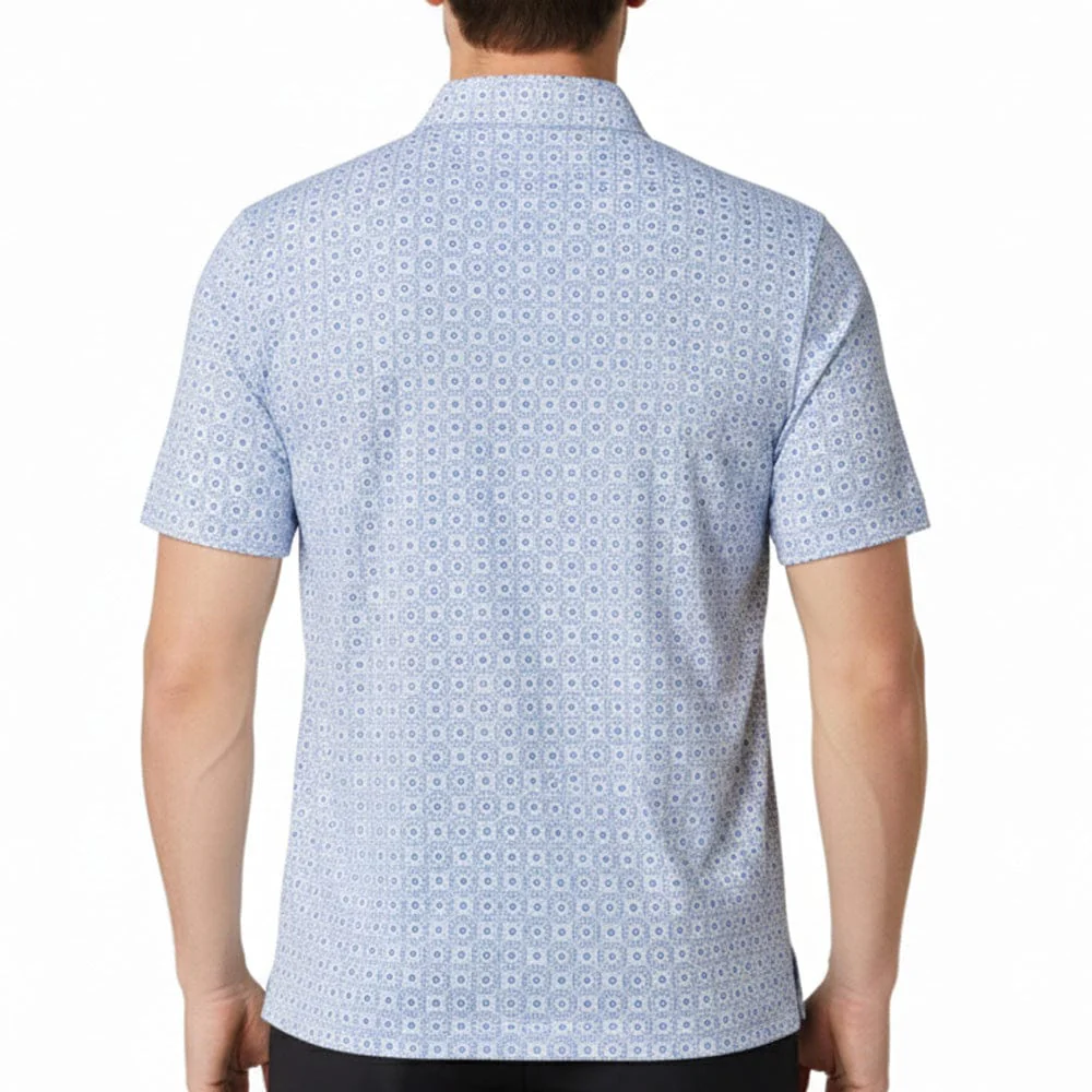 Callaway Golf Foulard Printed Polo Shirt - Peacoat - Image 4