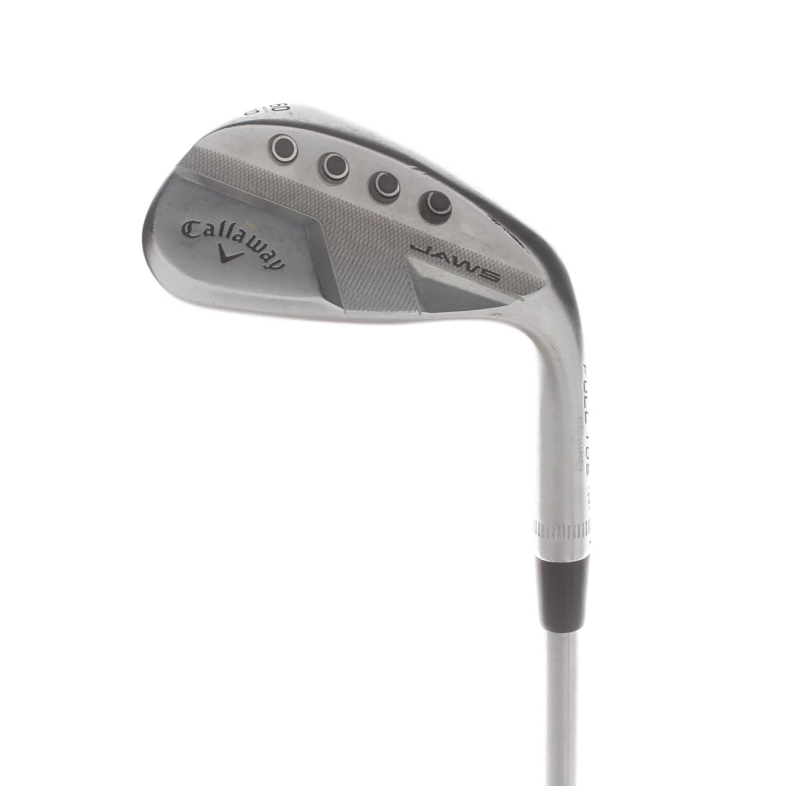 Callaway Jaws Full Toe Steel Mens Right Hand Lob Wedge 60* 10 Bounce R Grind Extra Stiff - Project X IO 6.5 115g