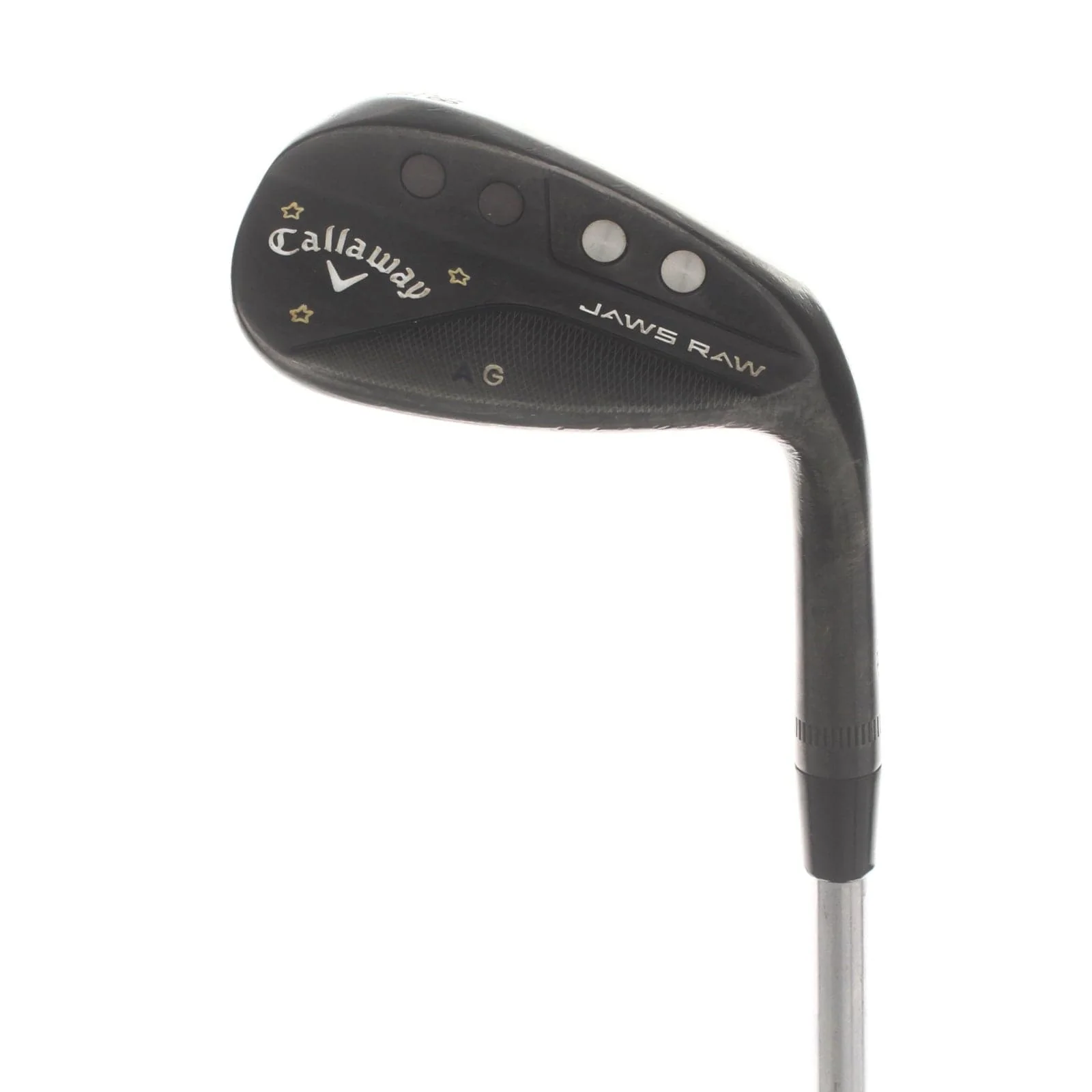 Callaway Jaws Raw Steel Mens Right Hand Lob Wedge 58* 8 Bounce Z Grind Stiff - Project x ls
