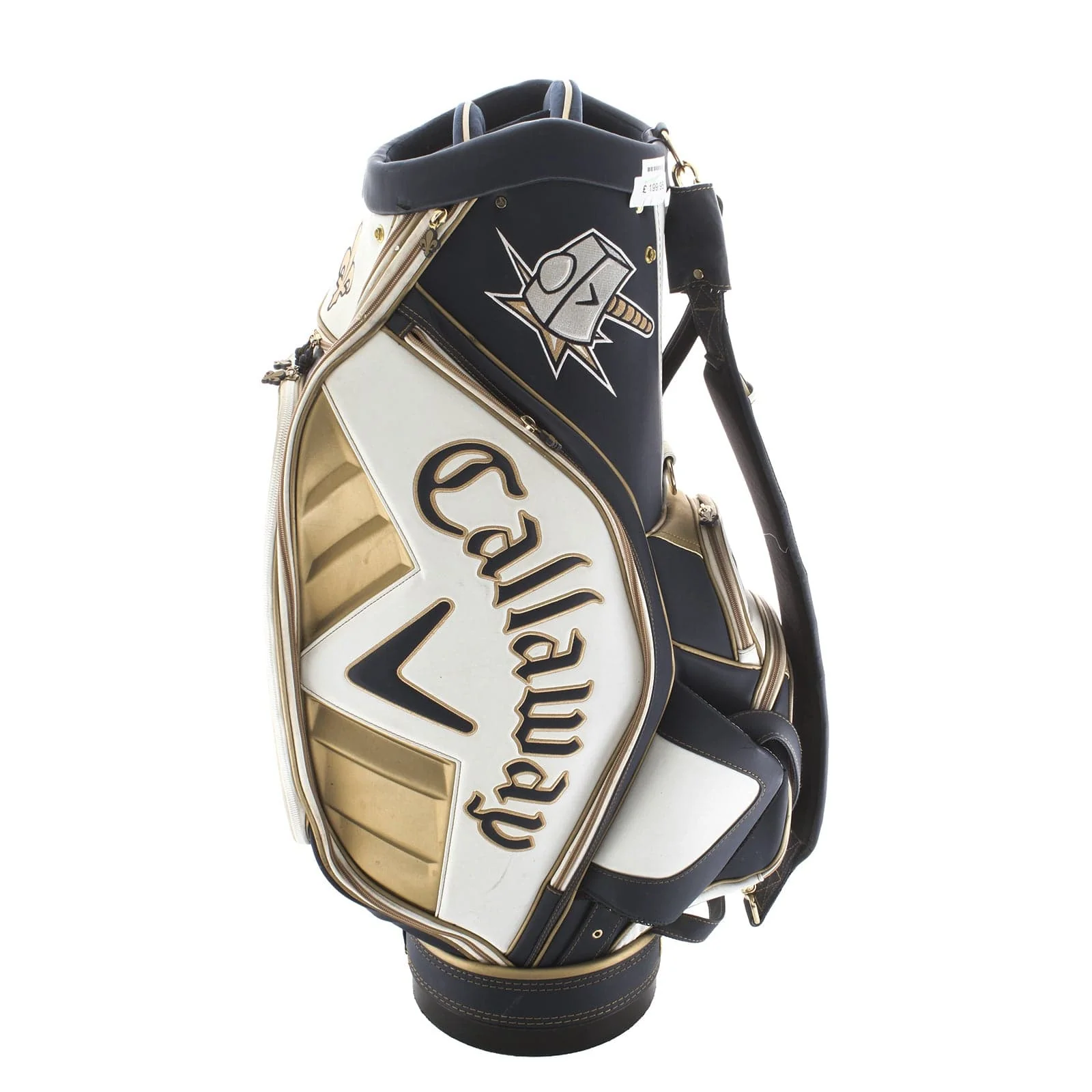 Callaway LTD Edition Tour Bag Tour Bag - Blue/White/Gold - Image 3