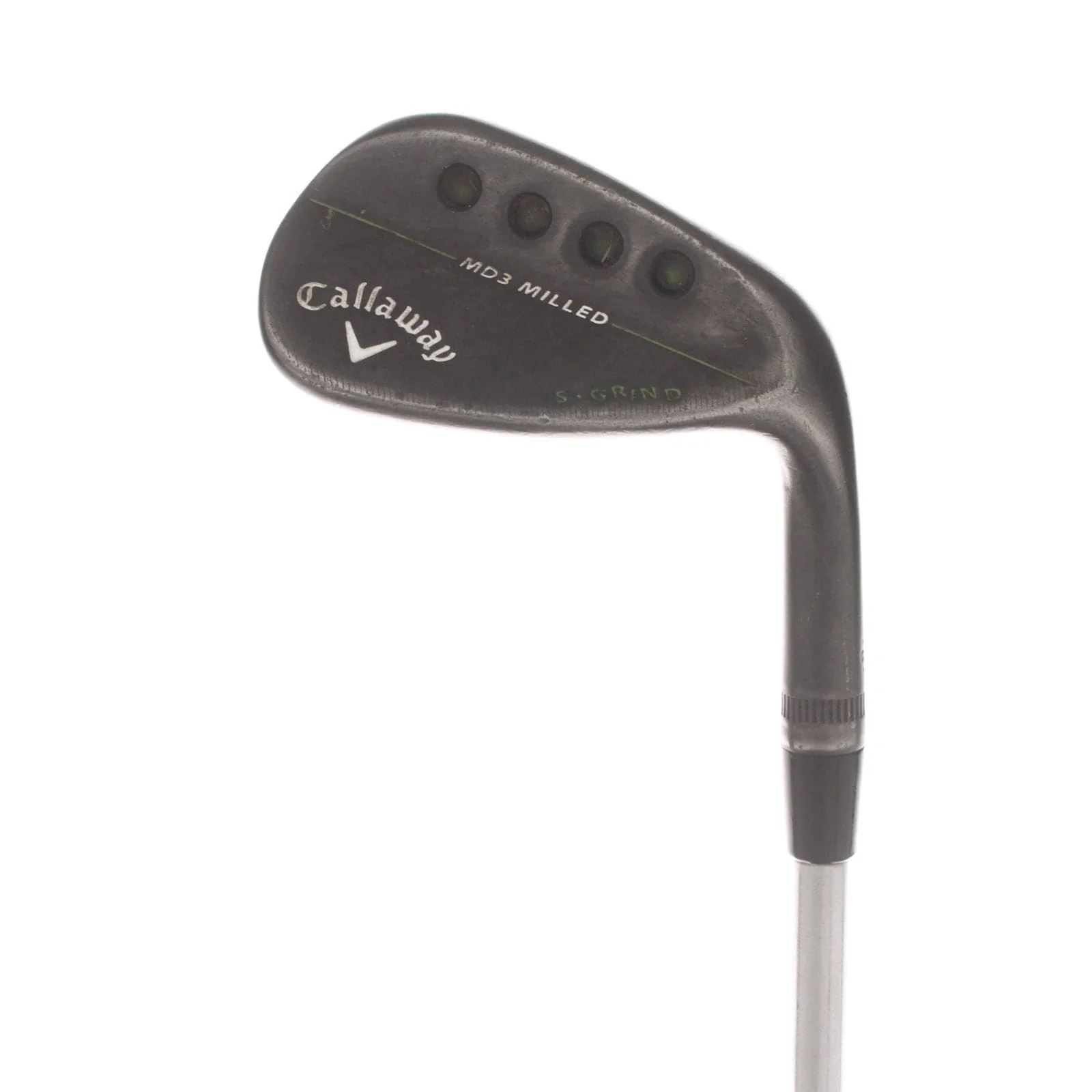 Callaway MD3 Milled Steel Mens Right Hand Gap Wedge 52* 10 Bounce S Grind Wedge - KBS Tour C-Taper
